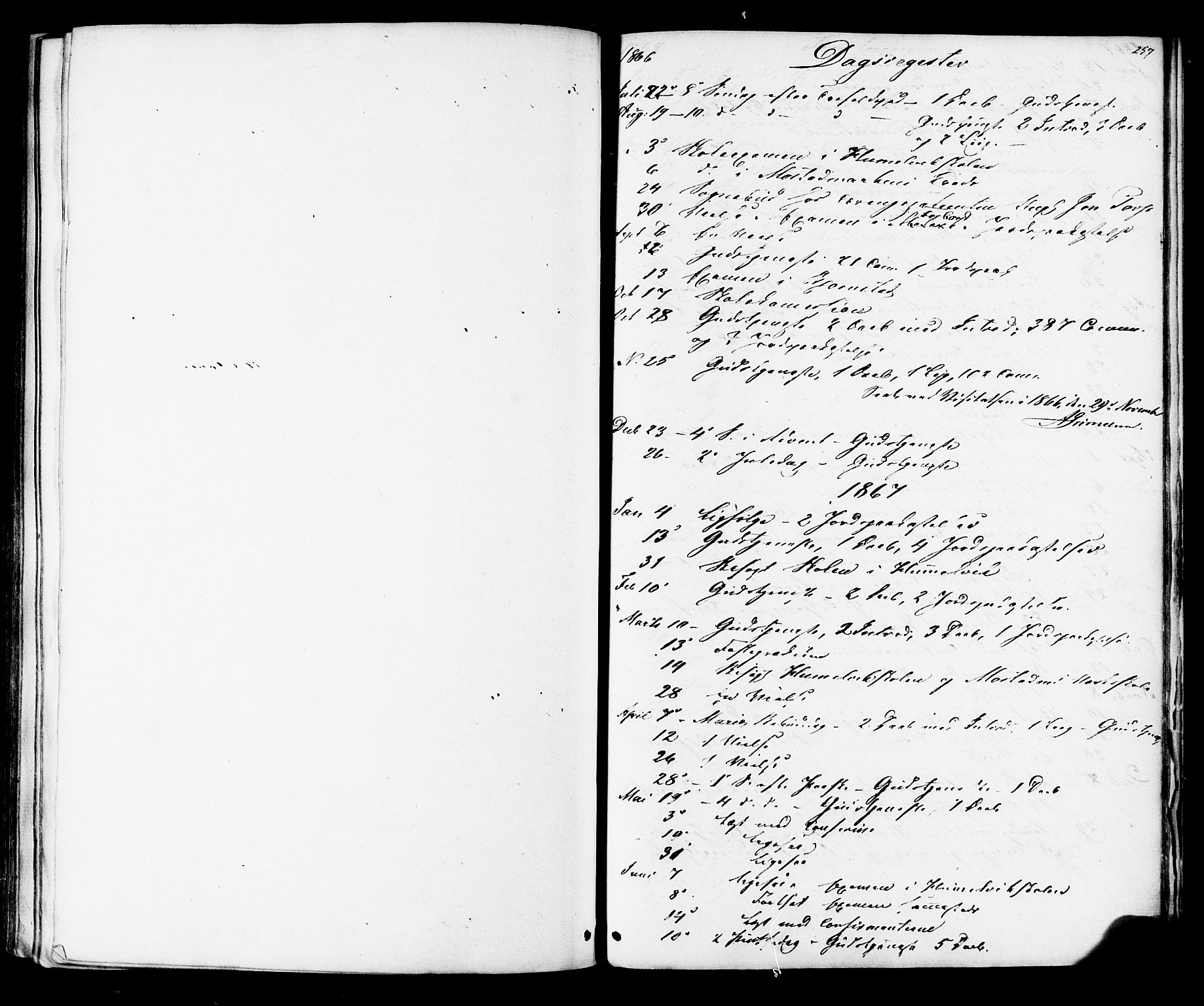 Ministerialprotokoller, klokkerbøker og fødselsregistre - Sør-Trøndelag, SAT/A-1456/616/L0409: Parish register (official) no. 616A06, 1865-1877, p. 257