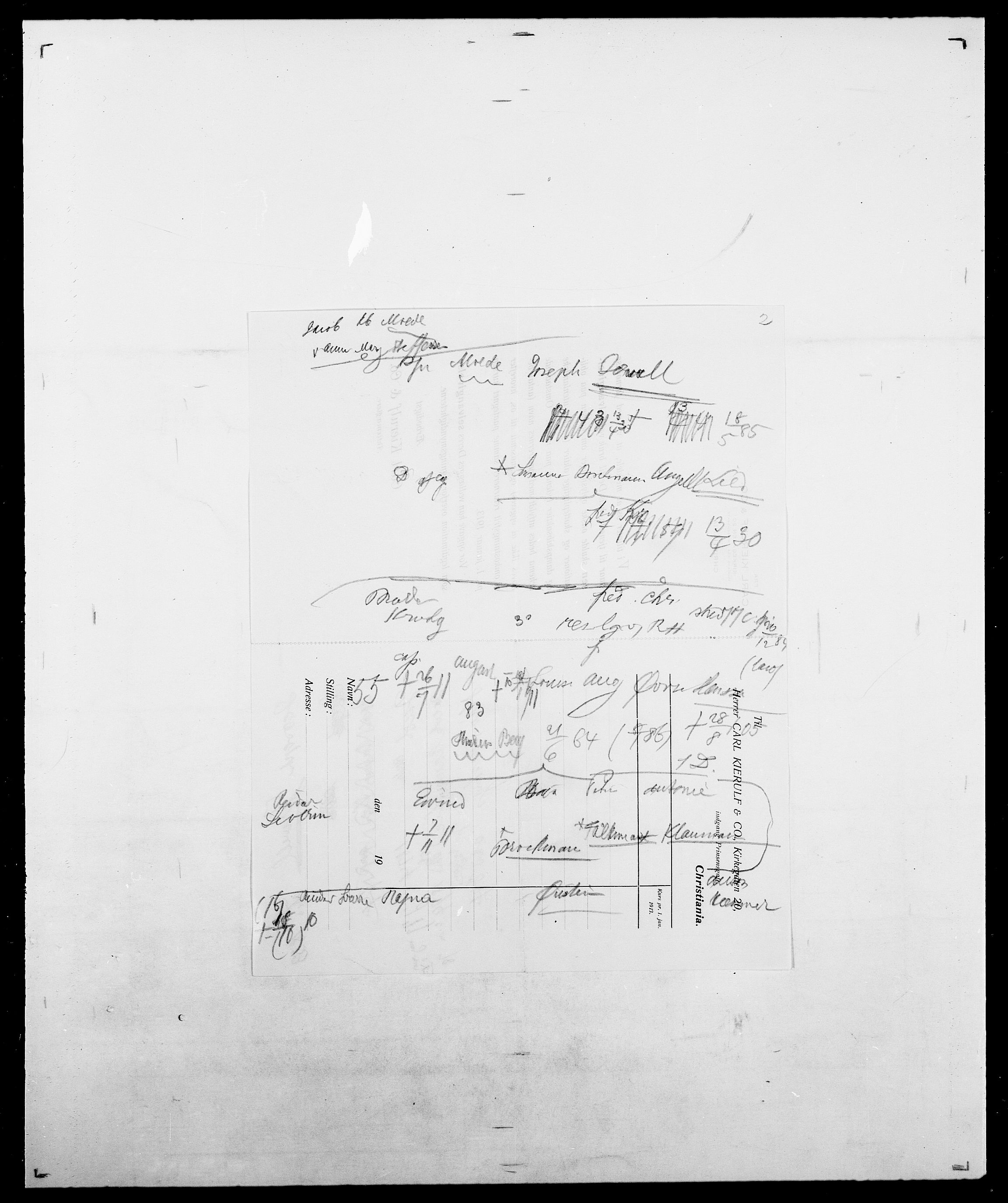 Delgobe, Charles Antoine - samling, SAO/PAO-0038/D/Da/L0019: van der Hude - Joys, p. 719