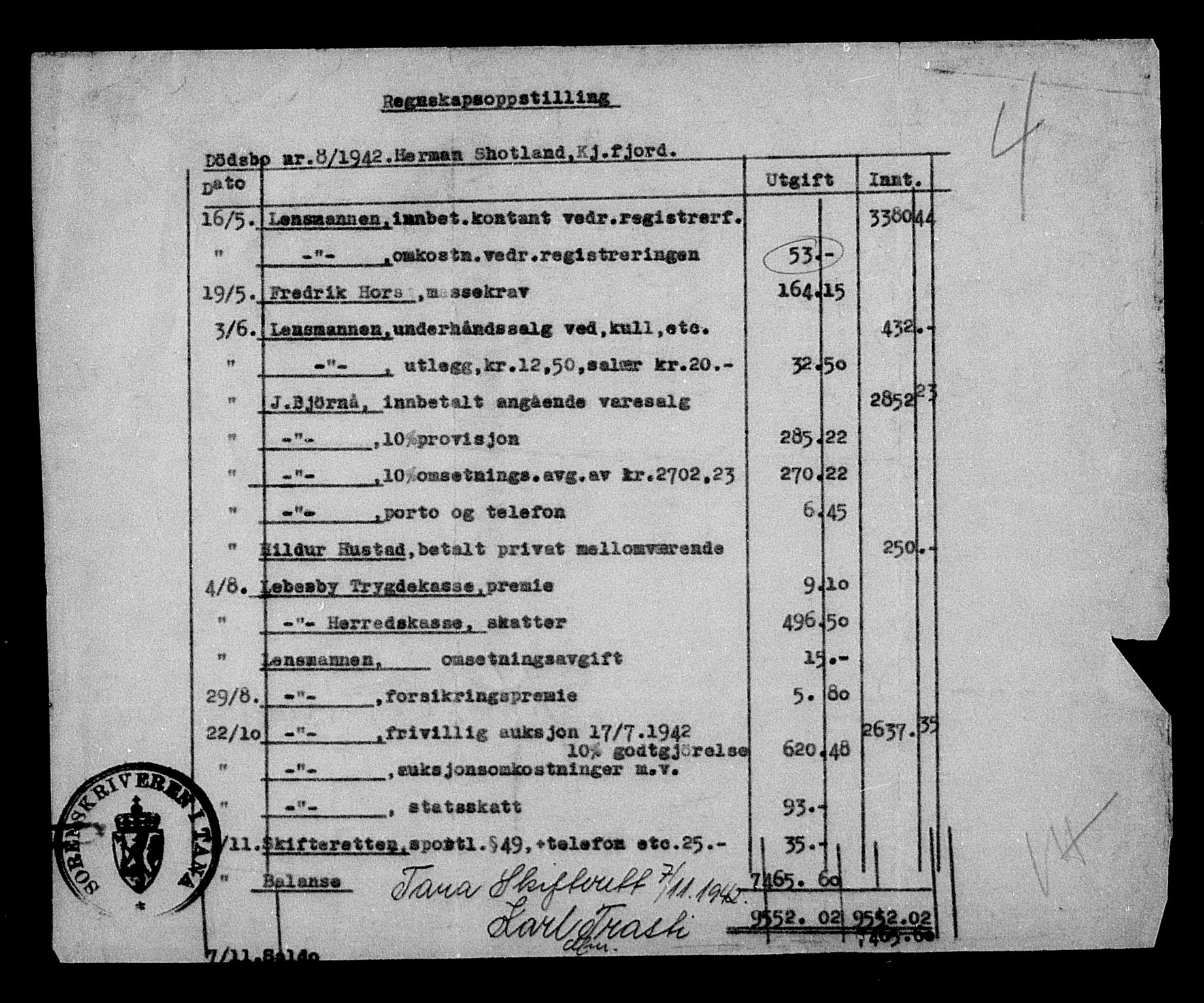 Justisdepartementet, Tilbakeføringskontoret for inndratte formuer, AV/RA-S-1564/H/Hc/Hcb/L0915: --, 1945-1947, p. 514