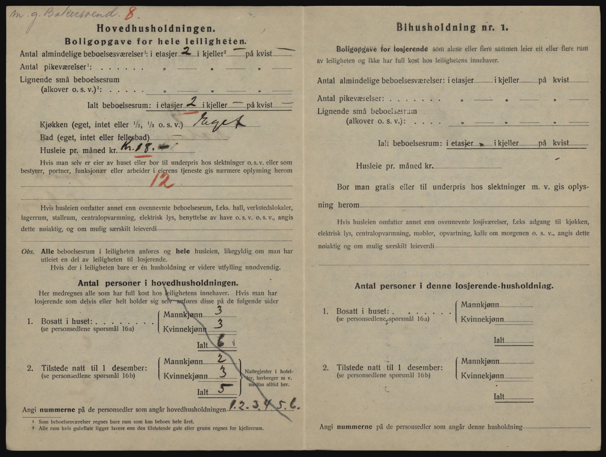 SAO, 1920 census for Drøbak, 1920, p. 1700