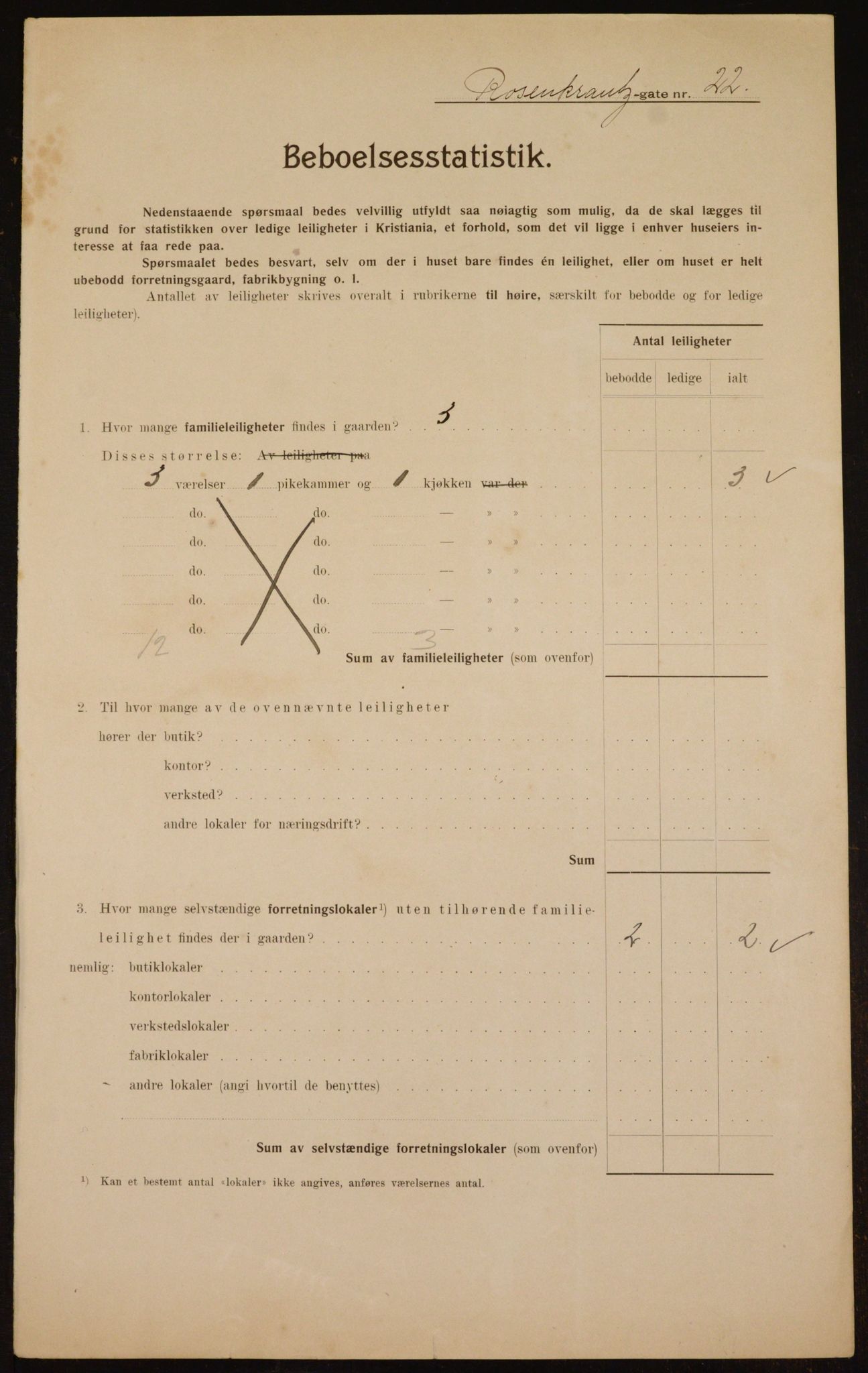 OBA, Municipal Census 1910 for Kristiania, 1910, p. 80375