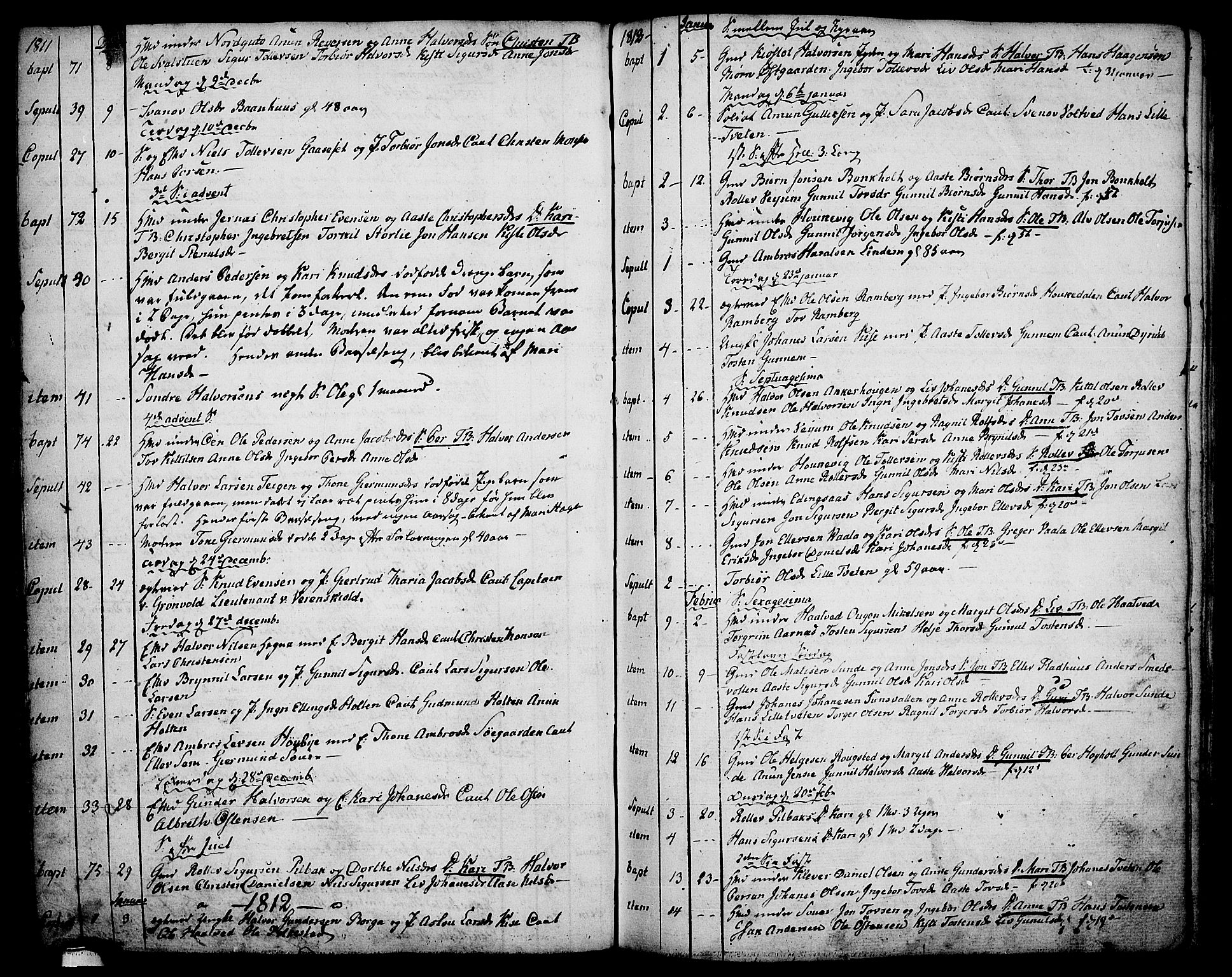 Sauherad kirkebøker, AV/SAKO-A-298/F/Fa/L0004: Parish register (official) no. I 4, 1767-1814