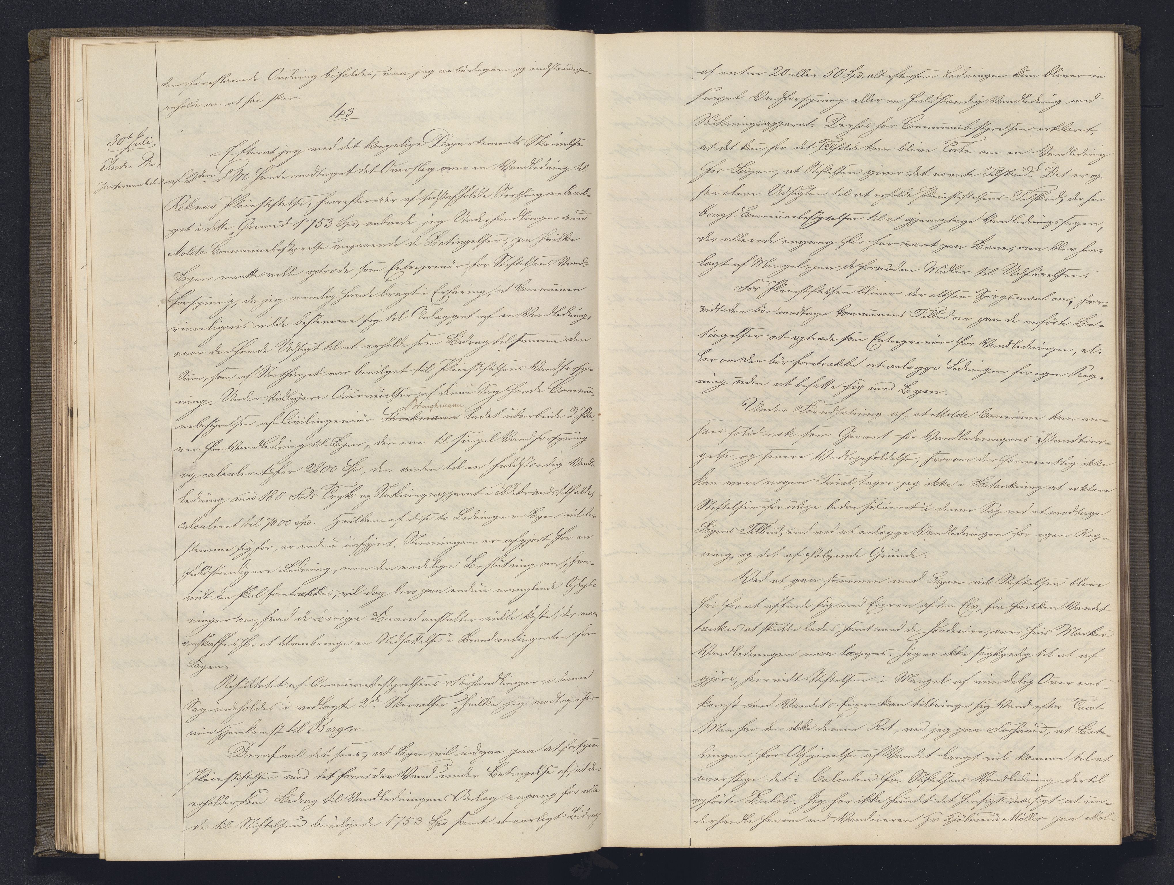 Lepraarkiver - Overlegen for den spedalske sykdom, AV/SAB-A-61001/B.b/L0003: Kopibok, 1862-1865