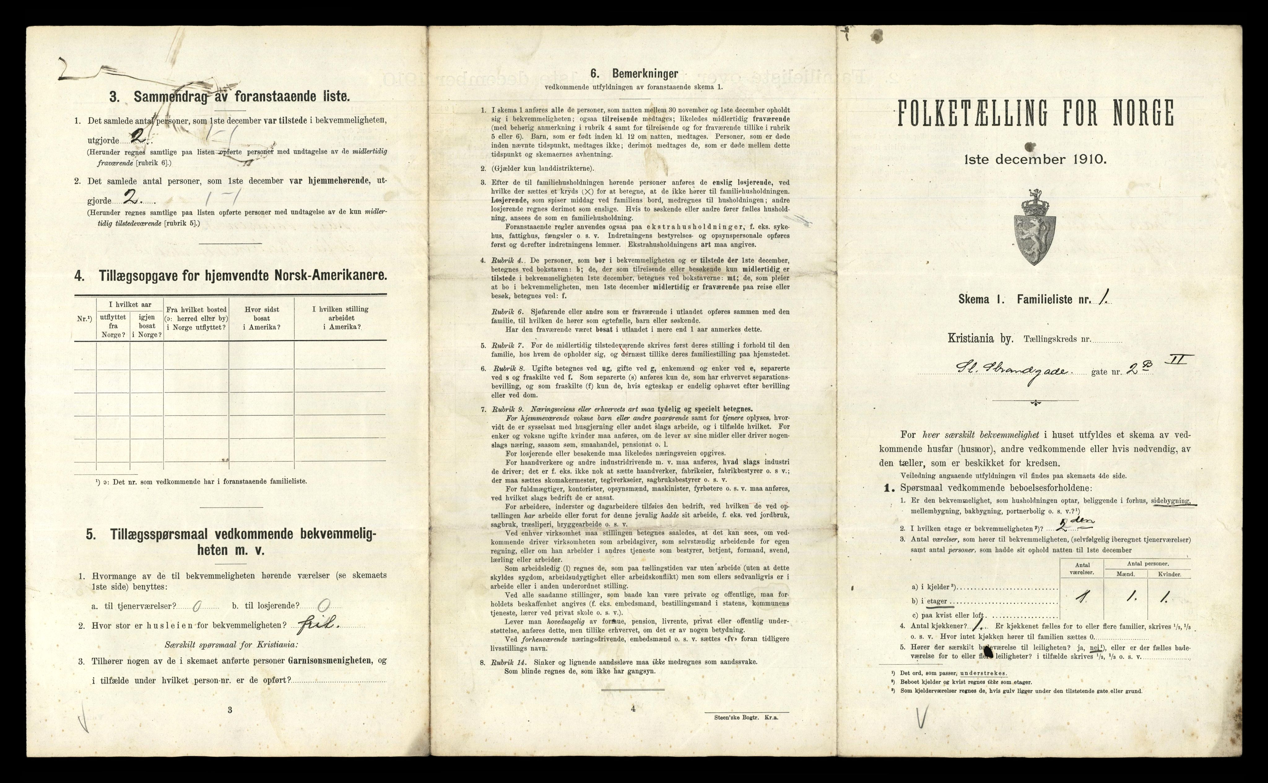 RA, 1910 census for Kristiania, 1910, p. 99541