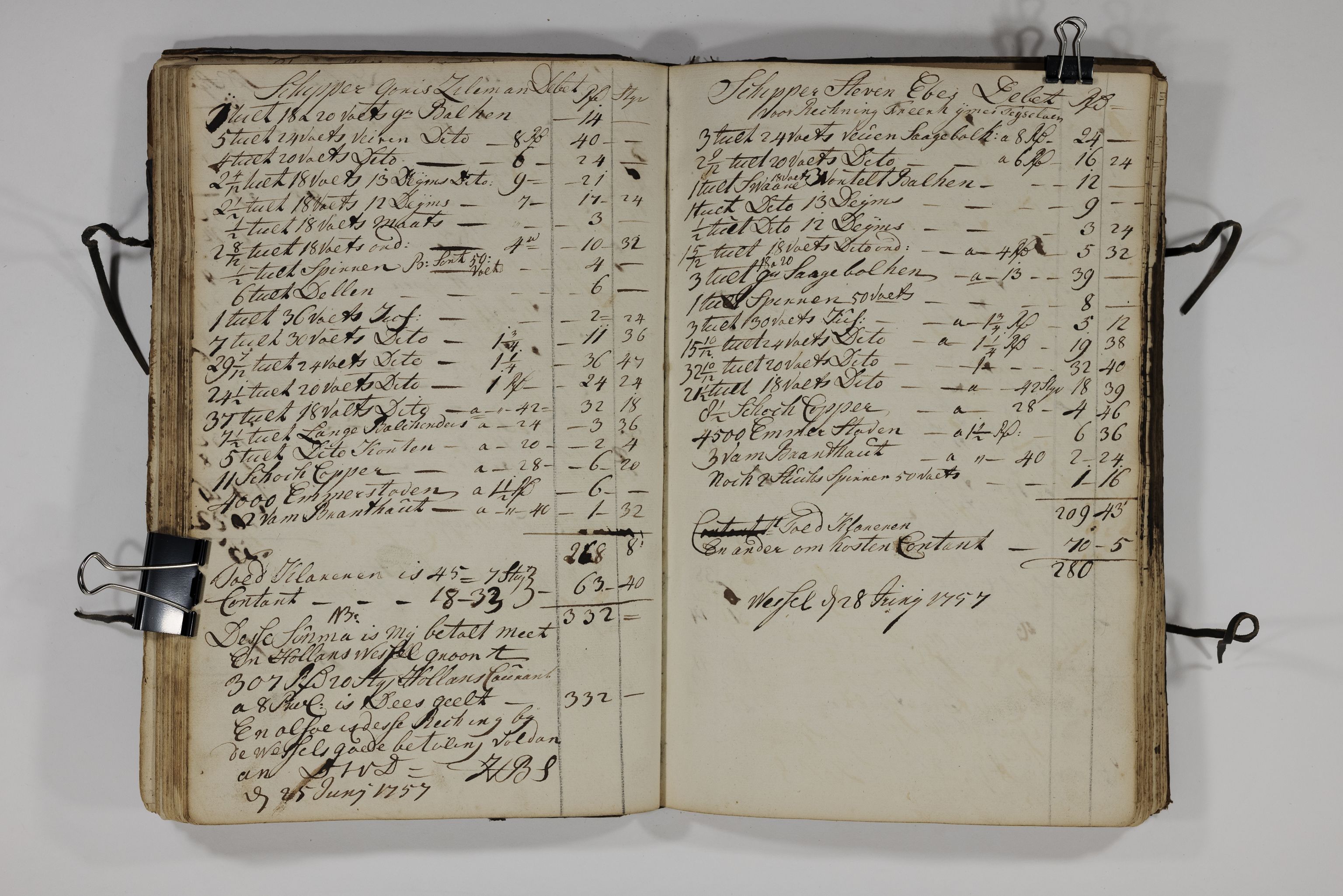 Blehr/ Kjellestad, TEMU/TGM-A-1212/R/Rl/L0013: Regnskapsbok, 1750-1771, p. 51
