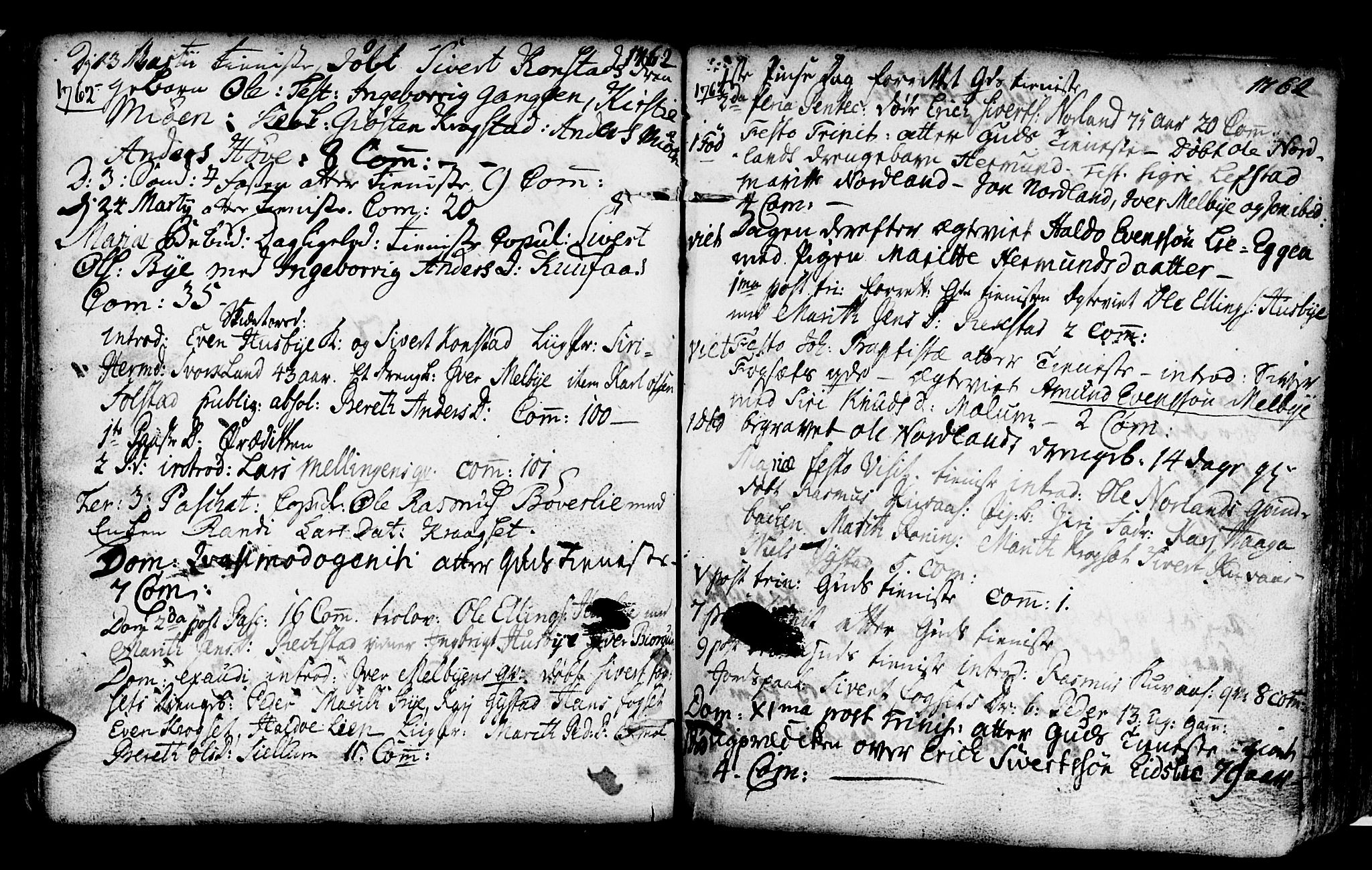 Ministerialprotokoller, klokkerbøker og fødselsregistre - Sør-Trøndelag, AV/SAT-A-1456/667/L0793: Parish register (official) no. 667A01, 1742-1790
