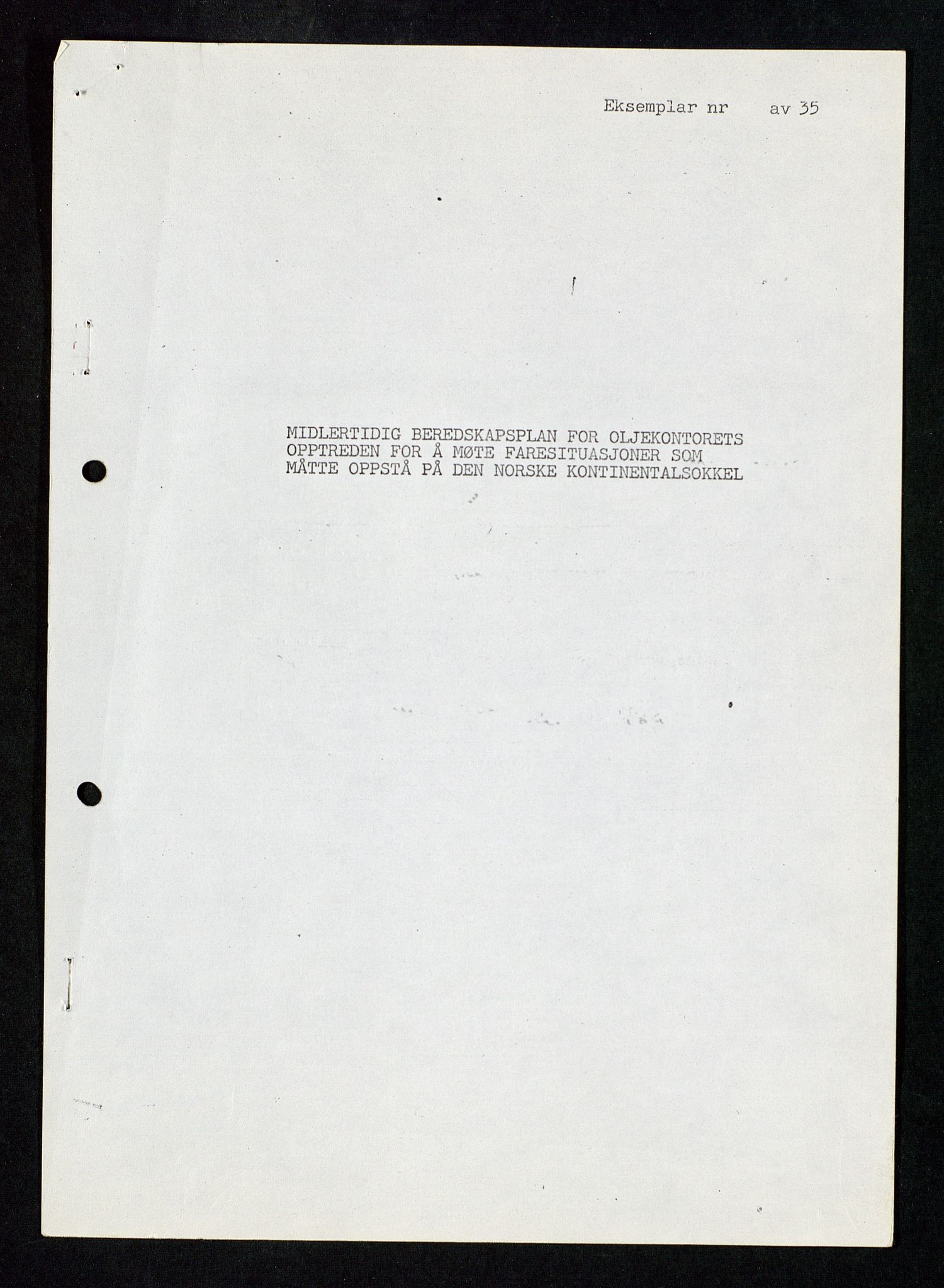 Industridepartementet, Oljekontoret, SAST/A-101348/Db/L0002: Oljevernrådet, Styret i OD, leieforhold, div., 1966-1973, p. 291