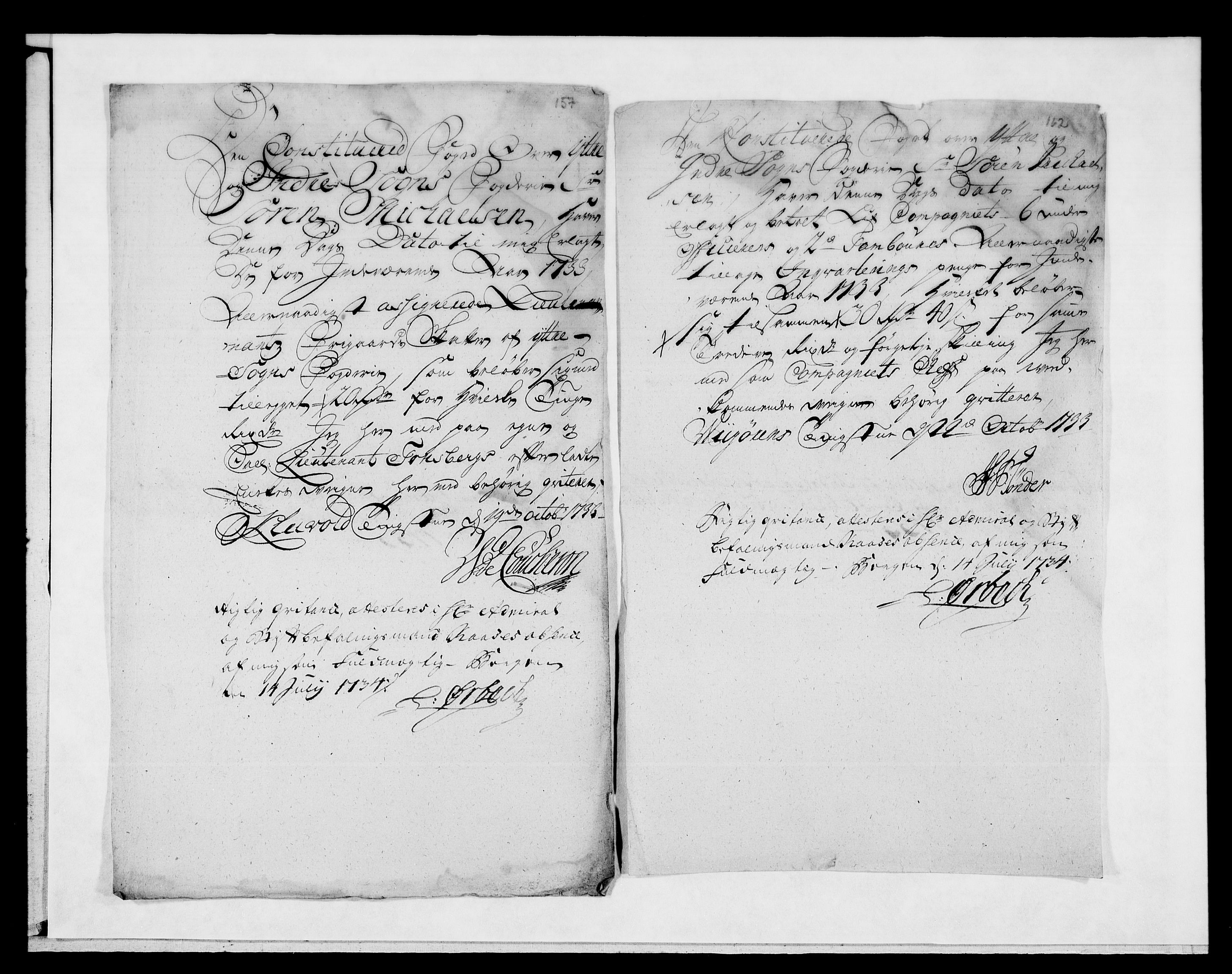 Rentekammeret inntil 1814, Reviderte regnskaper, Fogderegnskap, AV/RA-EA-4092/R52/L3337: Fogderegnskap Sogn, 1733, p. 216