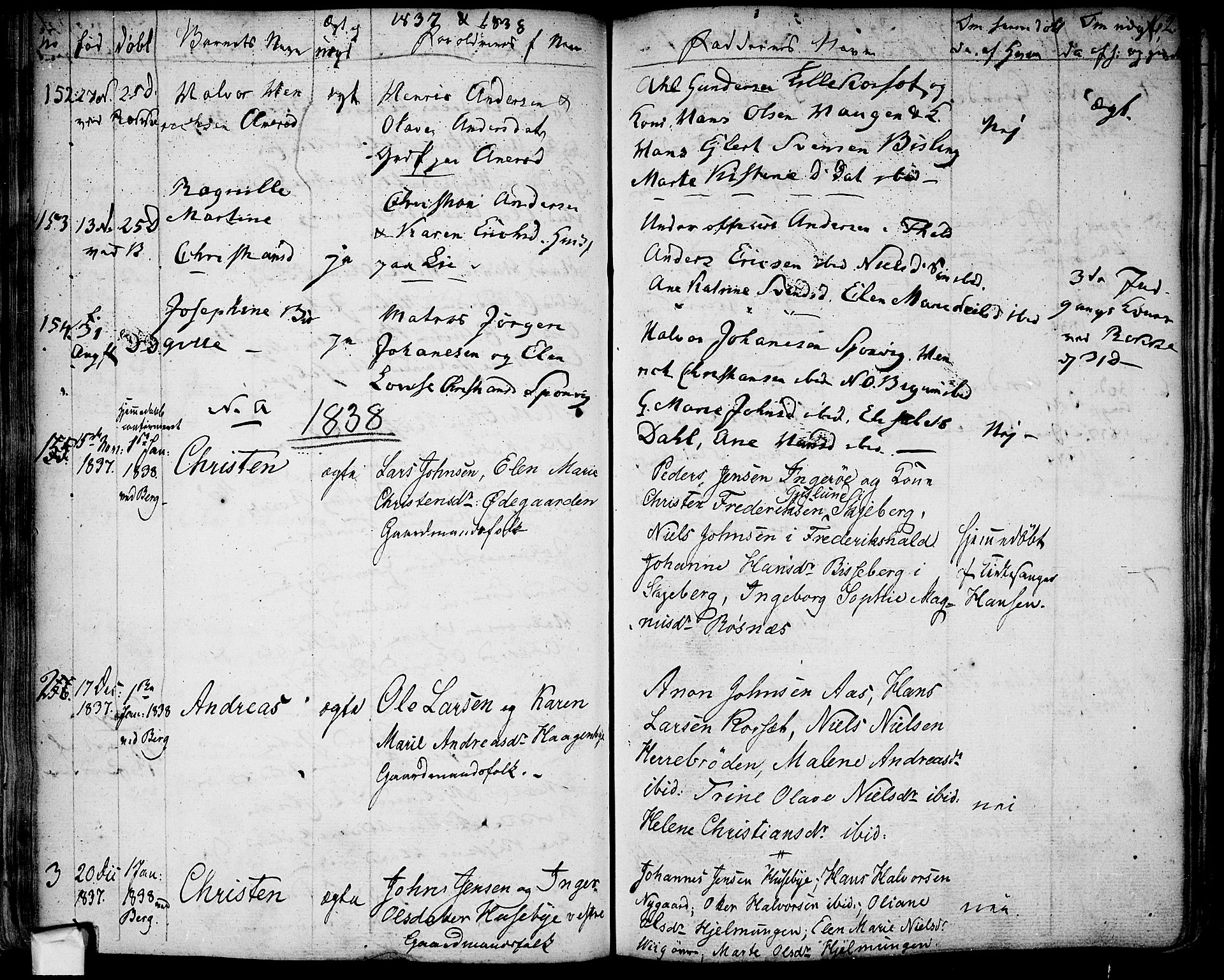 Berg prestekontor Kirkebøker, SAO/A-10902/F/Fa/L0003: Parish register (official) no. I 3, 1832-1842, p. 62