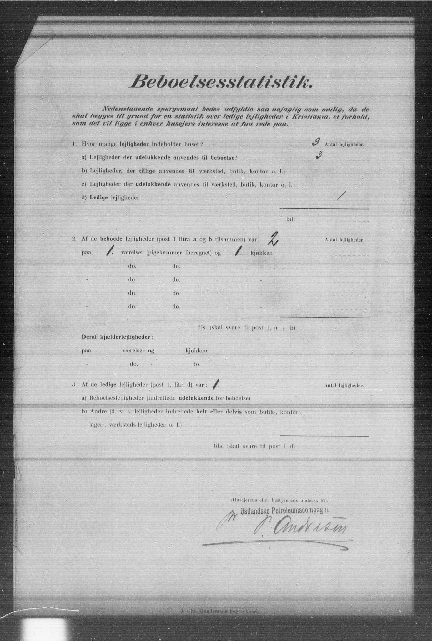 OBA, Municipal Census 1902 for Kristiania, 1902, p. 16083