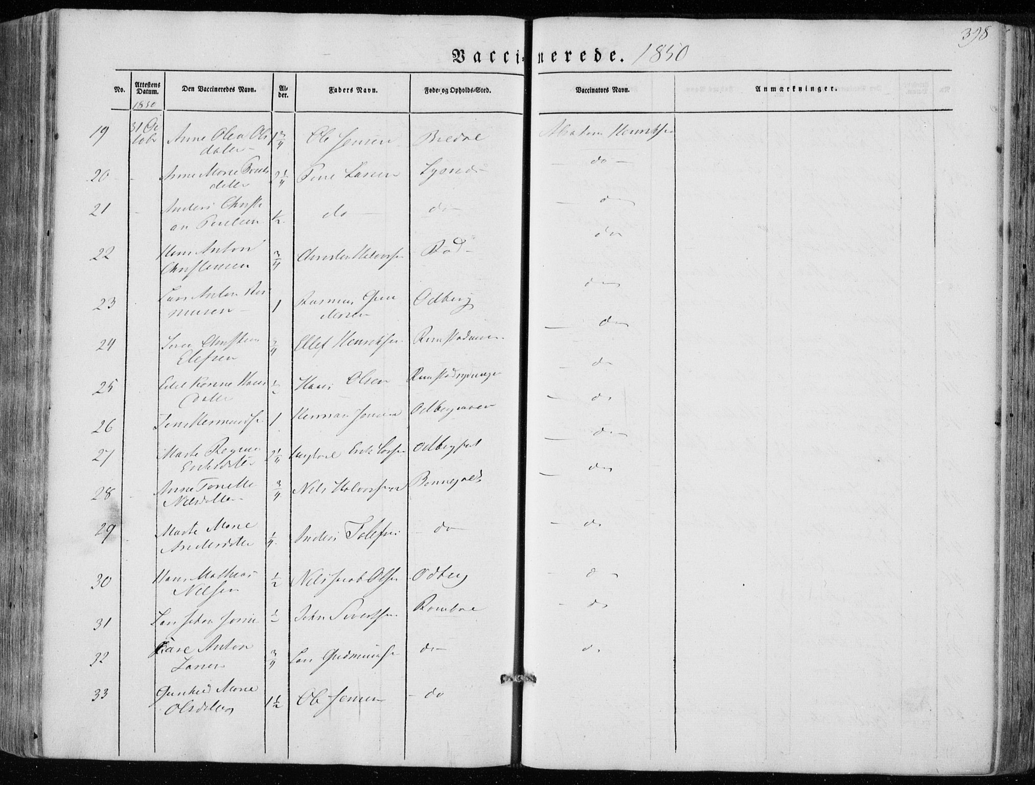 Hedrum kirkebøker, AV/SAKO-A-344/F/Fa/L0006: Parish register (official) no. I 6, 1849-1857, p. 398