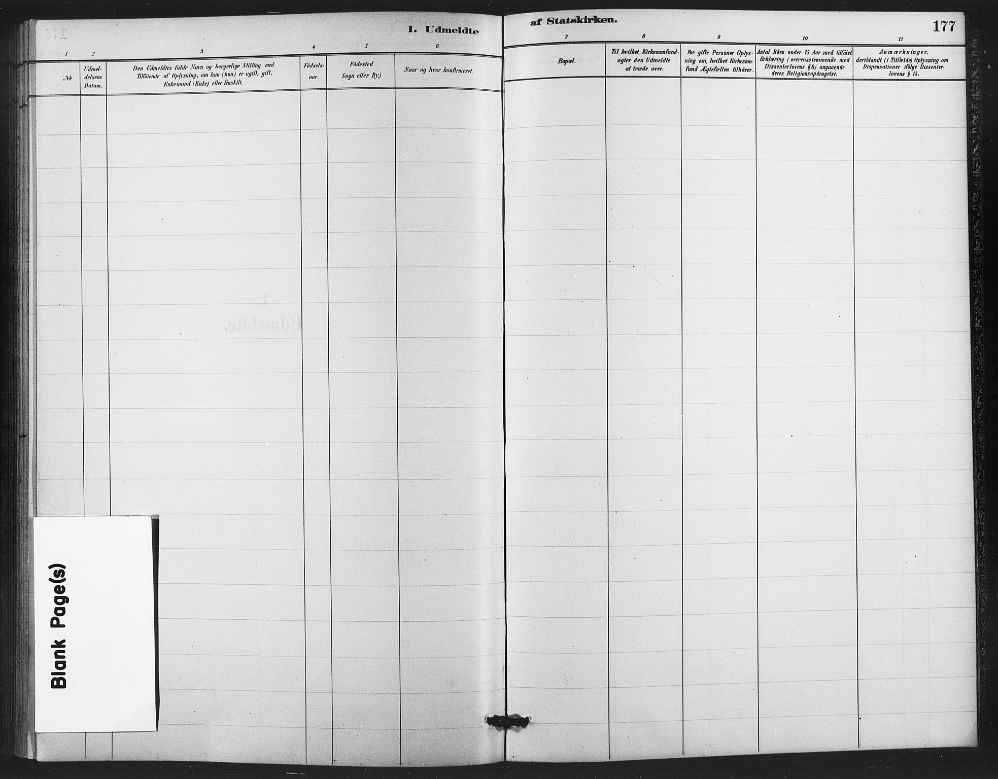 Skedsmo prestekontor Kirkebøker, AV/SAO-A-10033a/F/Fb/L0001: Parish register (official) no. II 1, 1883-1901, p. 177