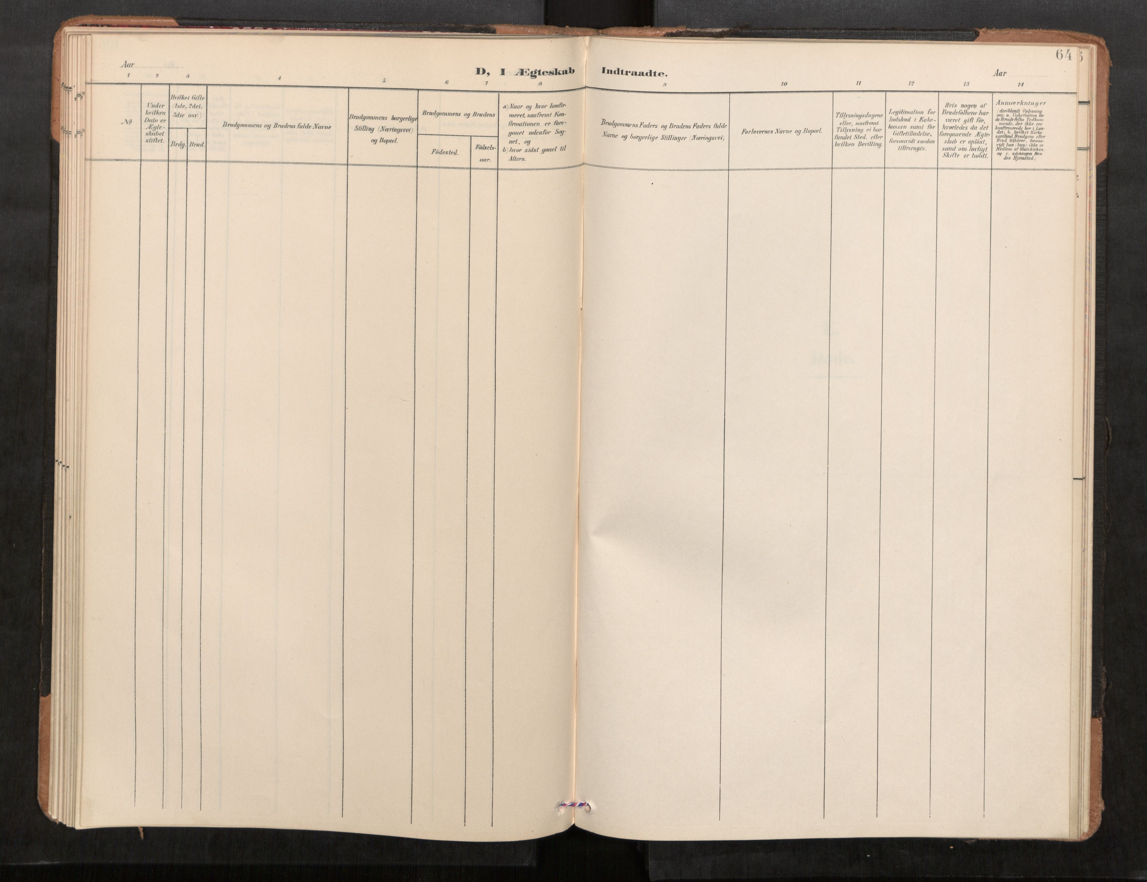 Stod sokneprestkontor, SAT/A-1164/1/I/I1/I1a/L0001: Parish register (official) no. 1, 1900-1912, p. 64