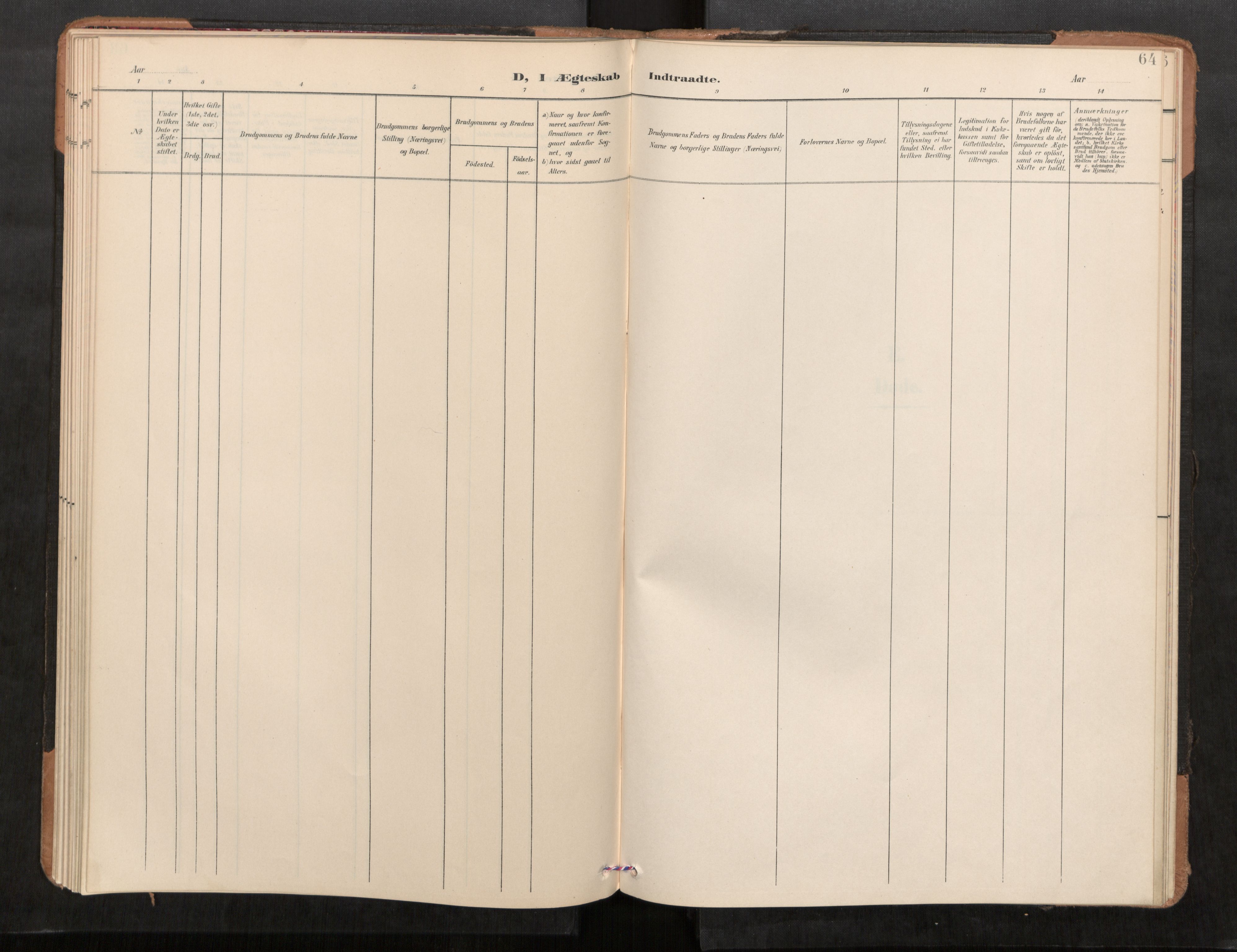 Stod sokneprestkontor, AV/SAT-A-1164/1/I/I1/I1a/L0001: Parish register (official) no. 1, 1900-1912, p. 64