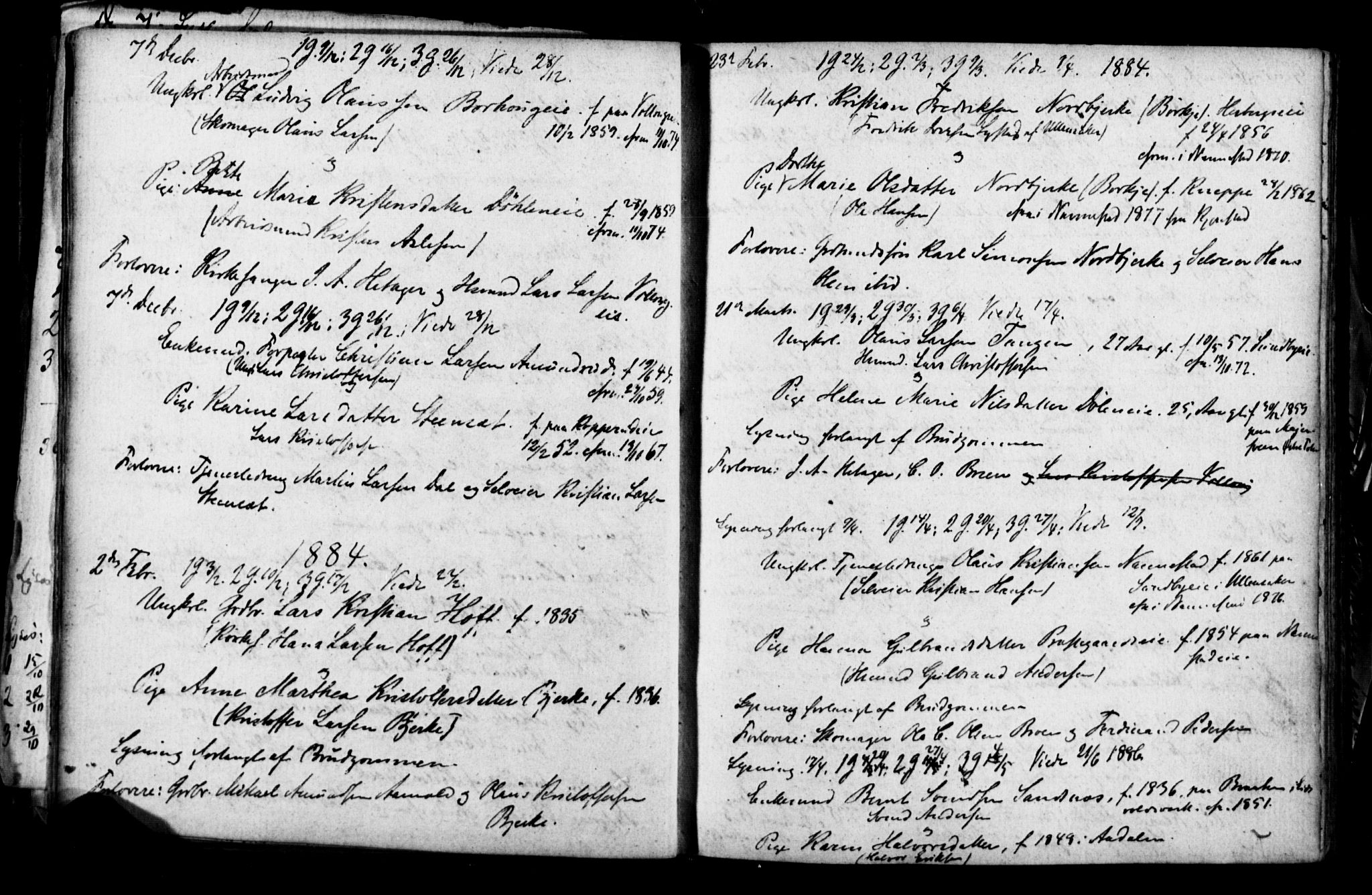 Nannestad prestekontor Kirkebøker, AV/SAO-A-10414a/H/Ha/L0001: Banns register no. I 1, 1878-1898