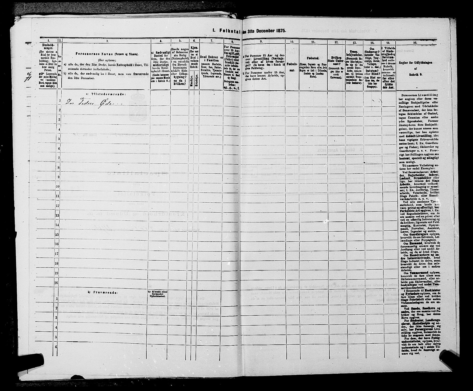 SAKO, 1875 census for 0826P Tinn, 1875, p. 744