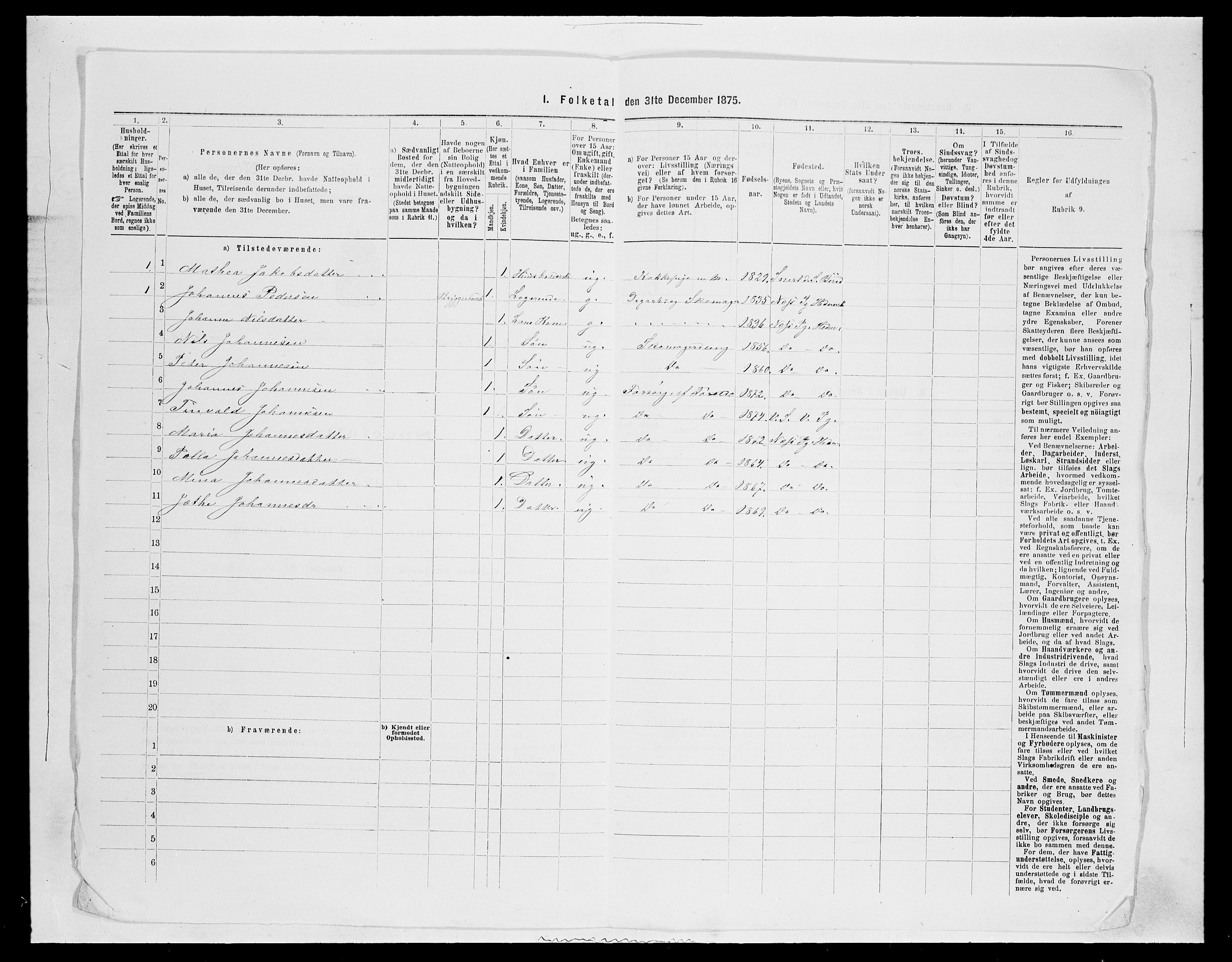 SAH, 1875 census for 0527L Vardal/Vardal og Hunn, 1875, p. 339