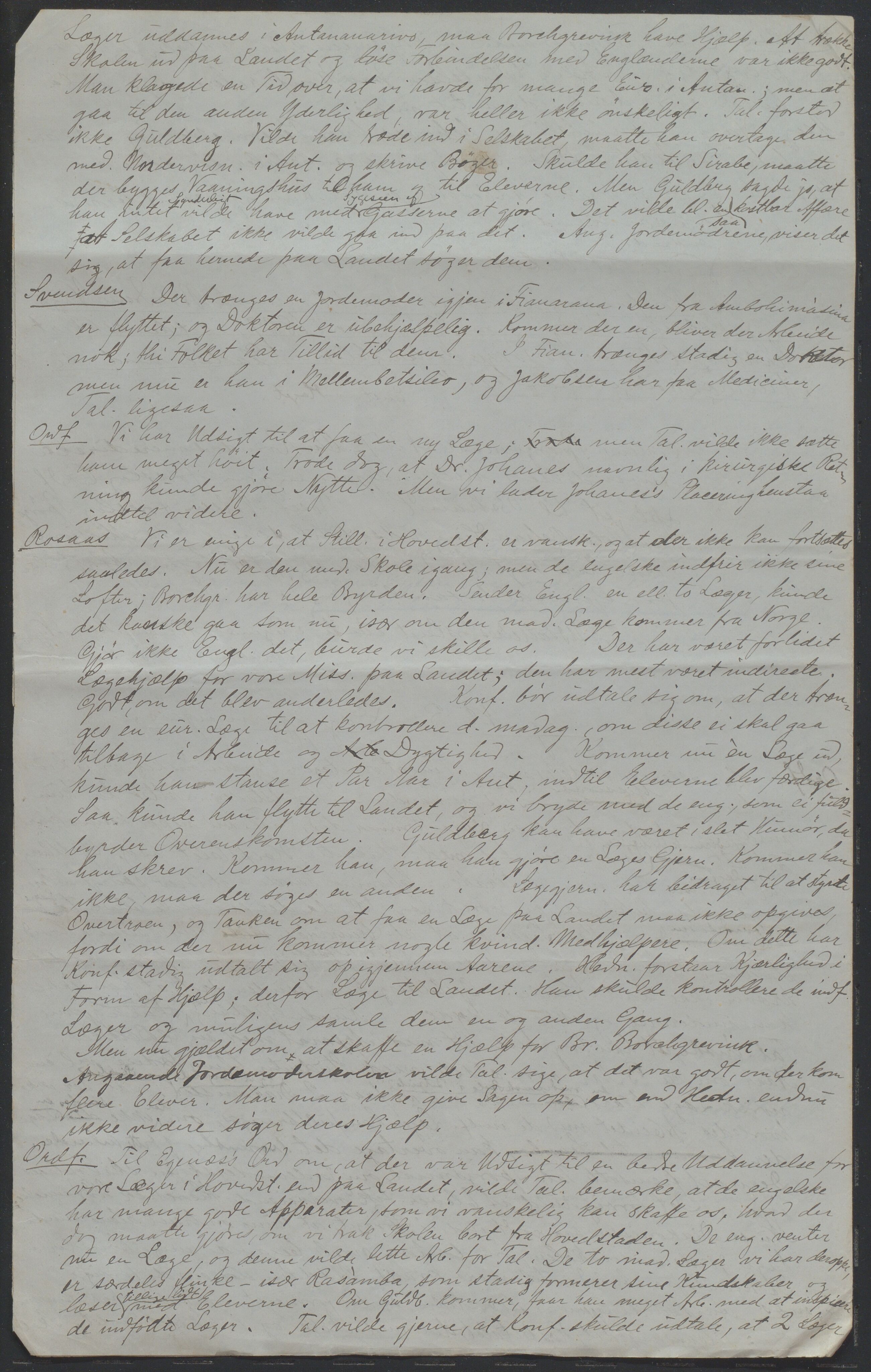 Det Norske Misjonsselskap - hovedadministrasjonen, VID/MA-A-1045/D/Da/Daa/L0037/0006: Konferansereferat og årsberetninger / Konferansereferat fra Madagaskar Innland., 1888