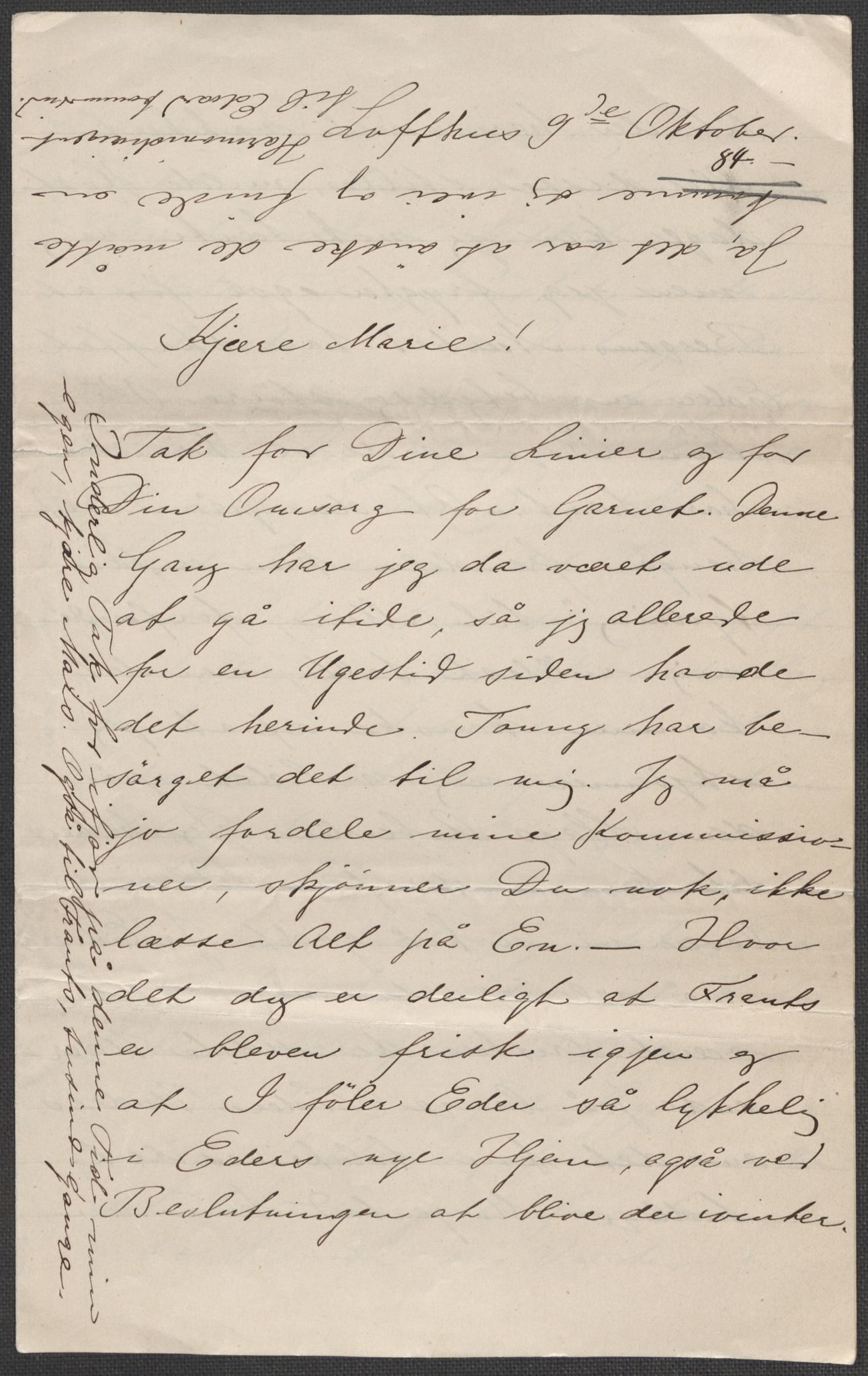 Beyer, Frants, AV/RA-PA-0132/F/L0001: Brev fra Edvard Grieg til Frantz Beyer og "En del optegnelser som kan tjene til kommentar til brevene" av Marie Beyer, 1872-1907, p. 142