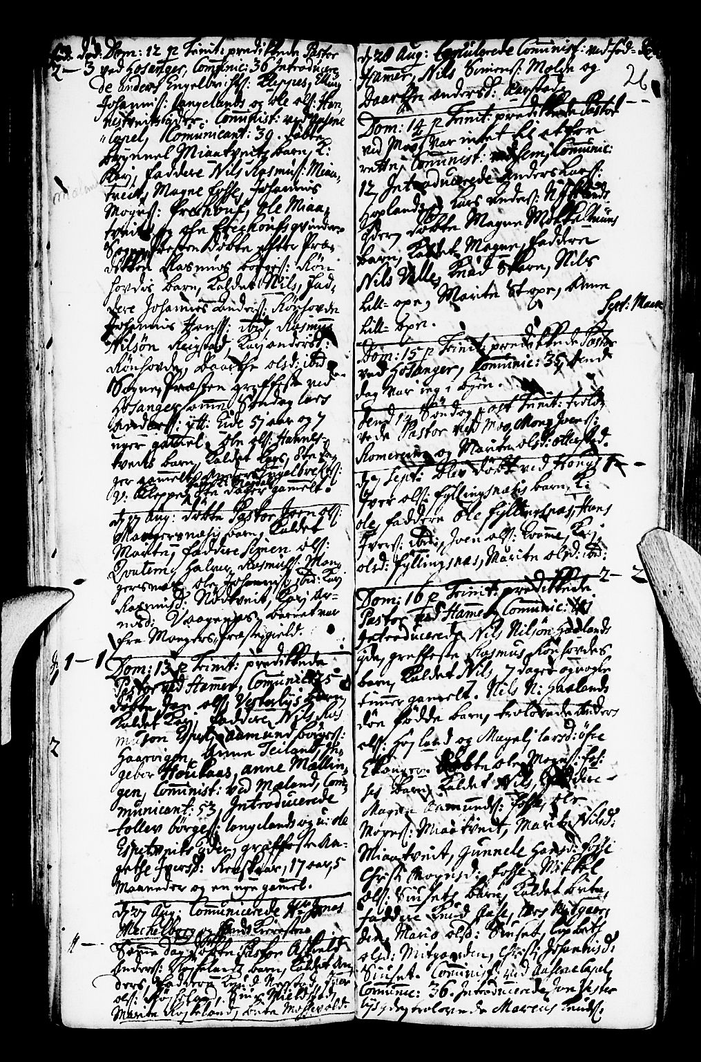 Hamre sokneprestembete, AV/SAB-A-75501/H/Ha/Haa/Haaa/L0004: Parish register (official) no. A 4, 1727-1733, p. 26