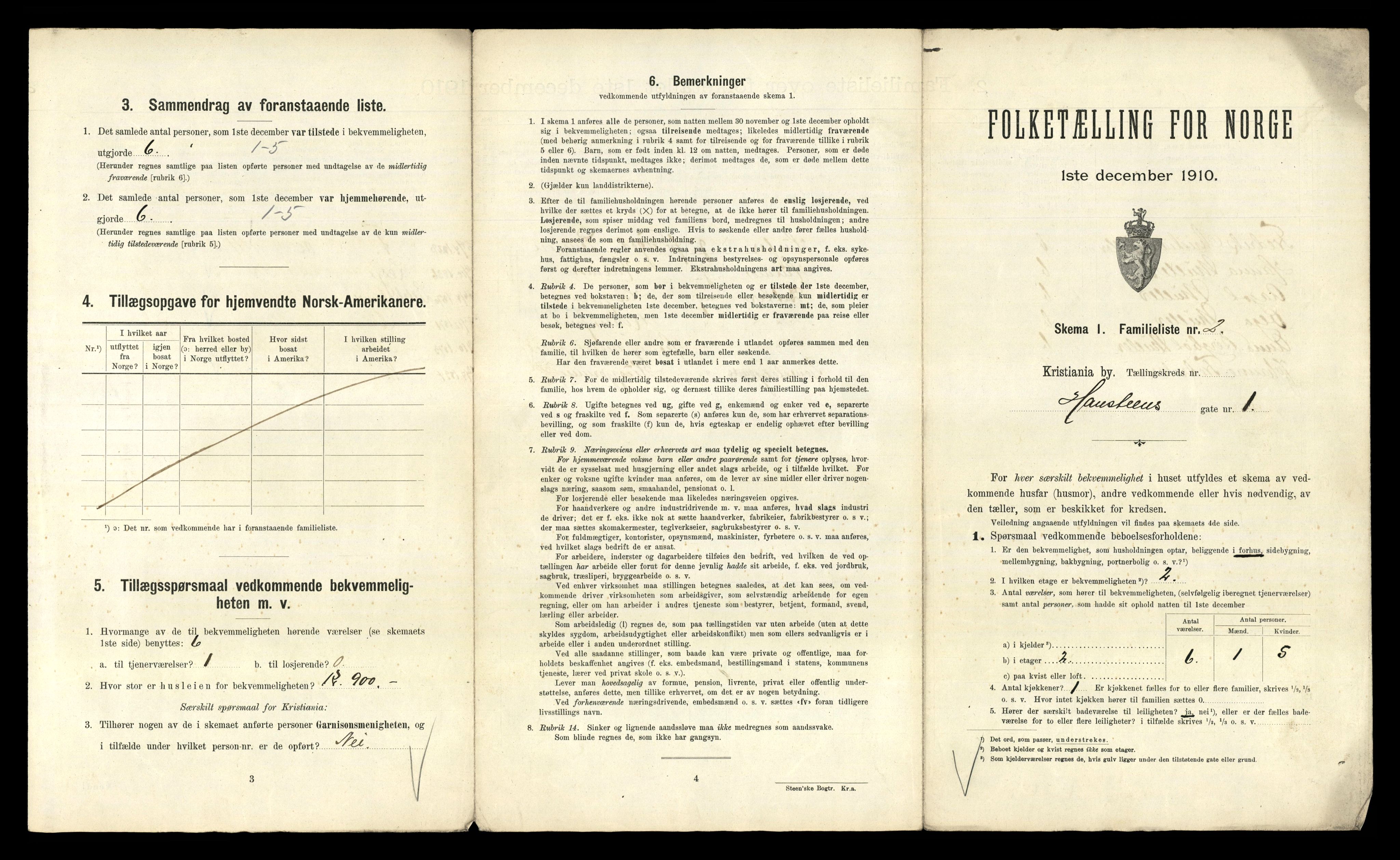 RA, 1910 census for Kristiania, 1910, p. 33629