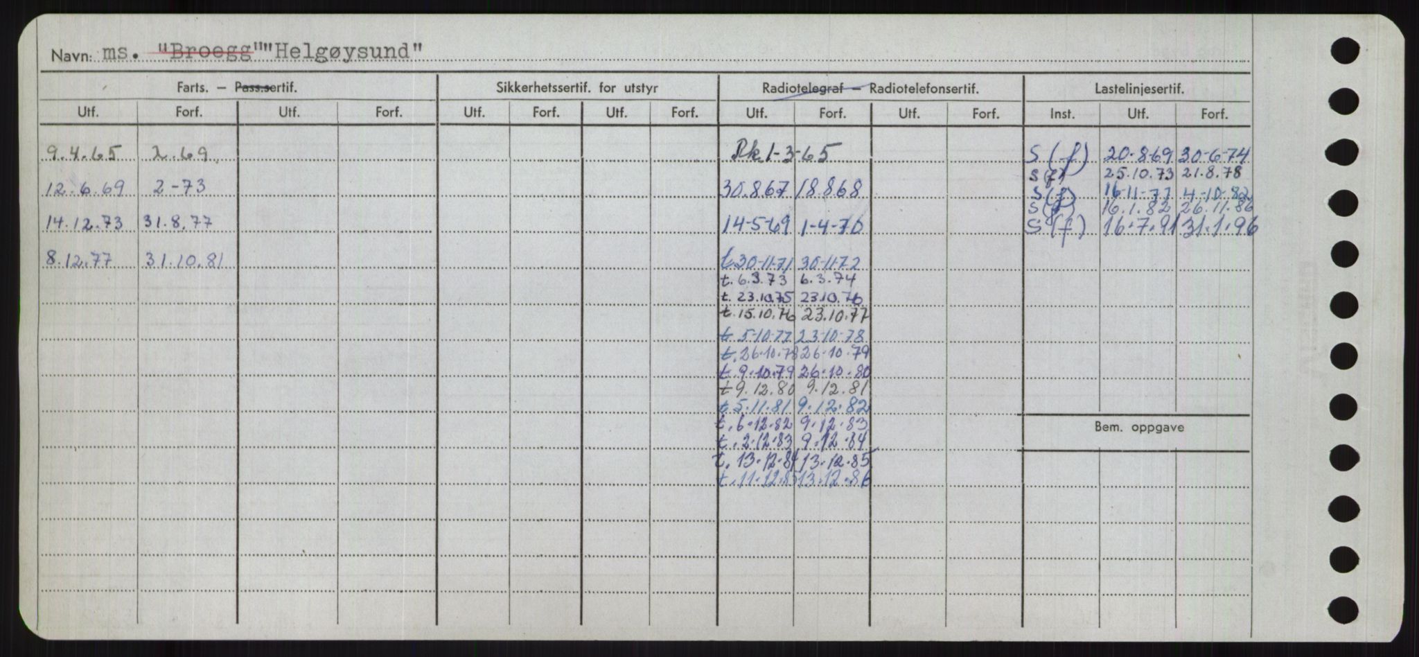 Sjøfartsdirektoratet med forløpere, Skipsmålingen, AV/RA-S-1627/H/Ha/L0002/0002: Fartøy, Eik-Hill / Fartøy, G-Hill, p. 808