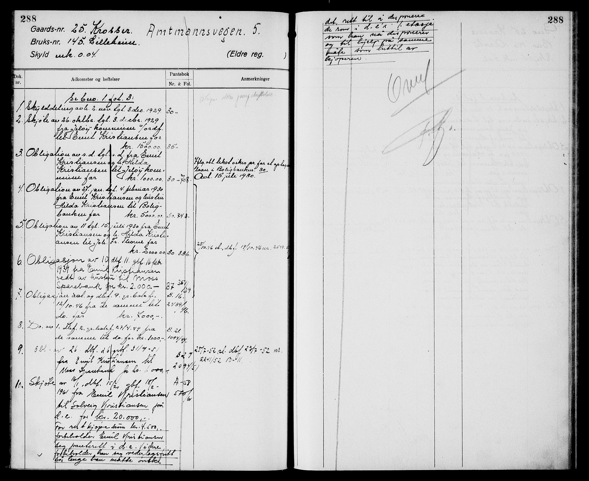 Moss sorenskriveri, AV/SAO-A-10168: Mortgage register no. XI 4, 1864-1961, p. 288