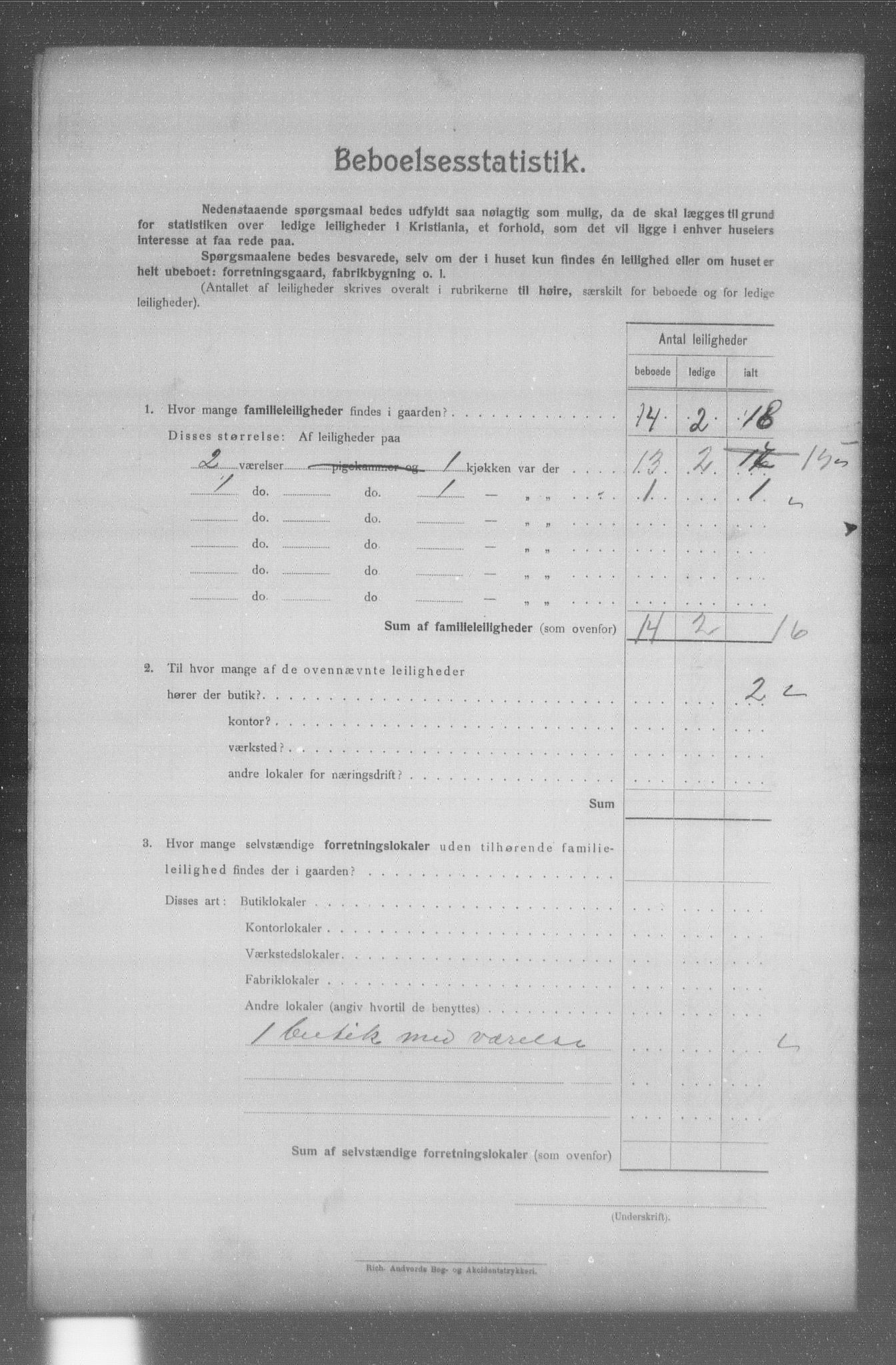 OBA, Municipal Census 1904 for Kristiania, 1904, p. 7179