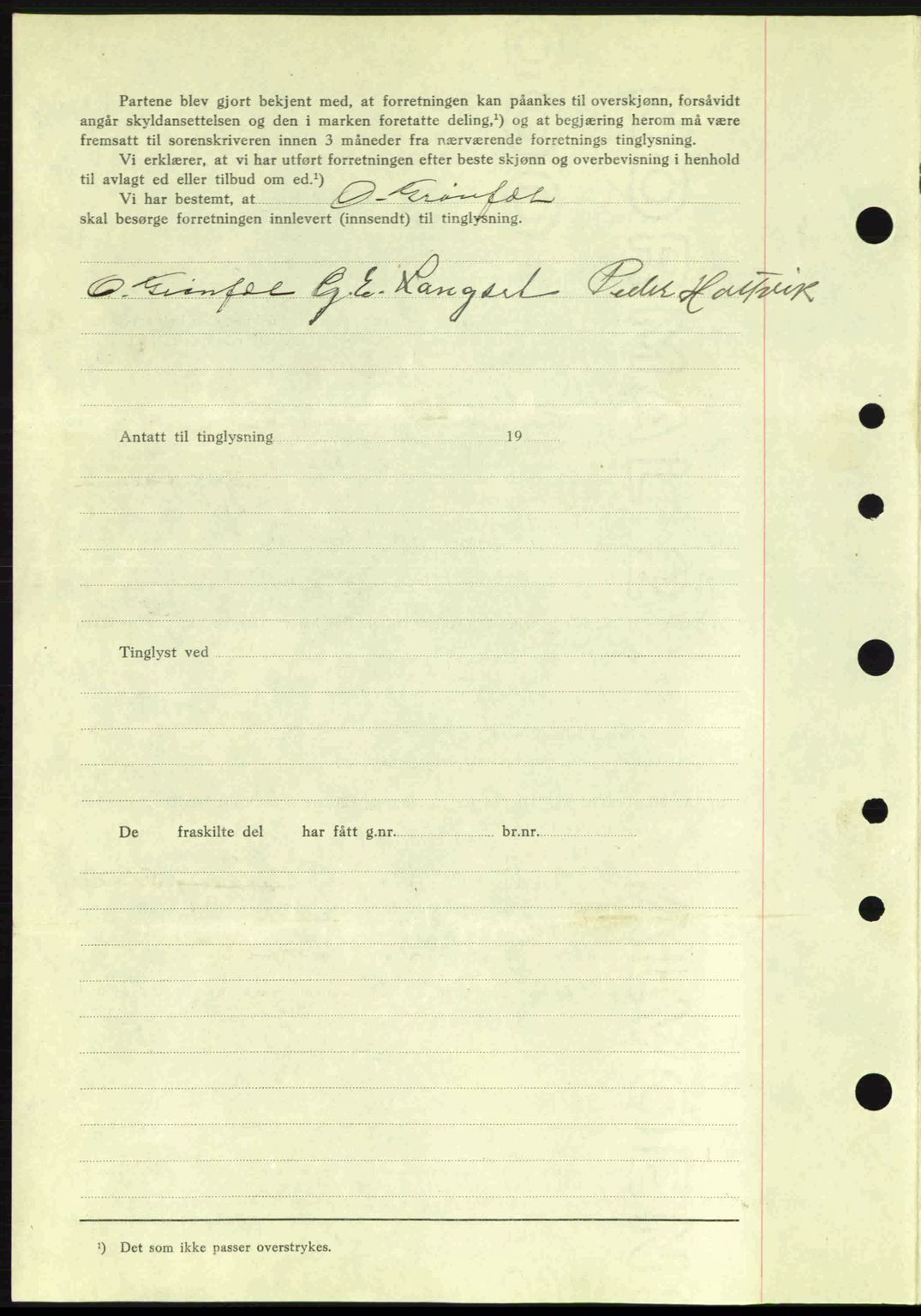 Romsdal sorenskriveri, AV/SAT-A-4149/1/2/2C: Mortgage book no. A1, 1936-1936, Diary no: : 1285/1936