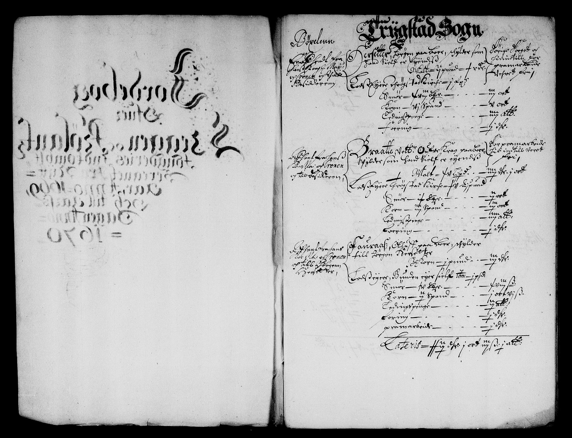 Rentekammeret inntil 1814, Reviderte regnskaper, Stiftamtstueregnskaper, Landkommissariatet på Akershus og Akershus stiftamt, AV/RA-EA-5869/R/Rb/L0061: Akershus stiftamt, 1669