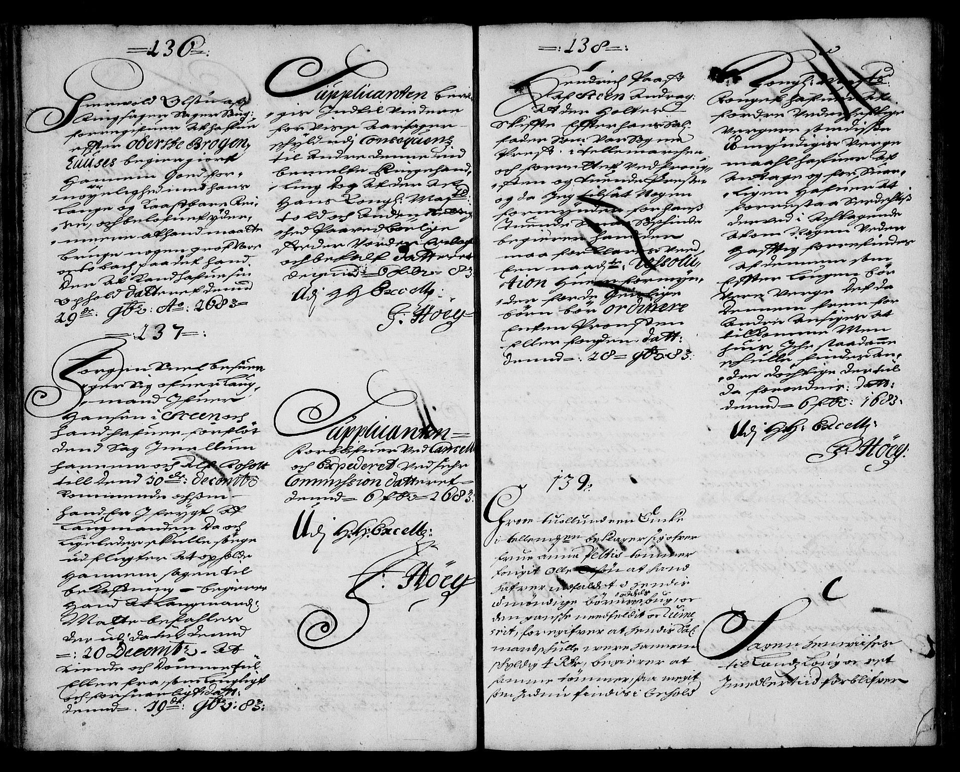 Stattholderembetet 1572-1771, AV/RA-EA-2870/Ae/L0001: Supplikasjons- og resolusjonsprotokoll, 1683-1684