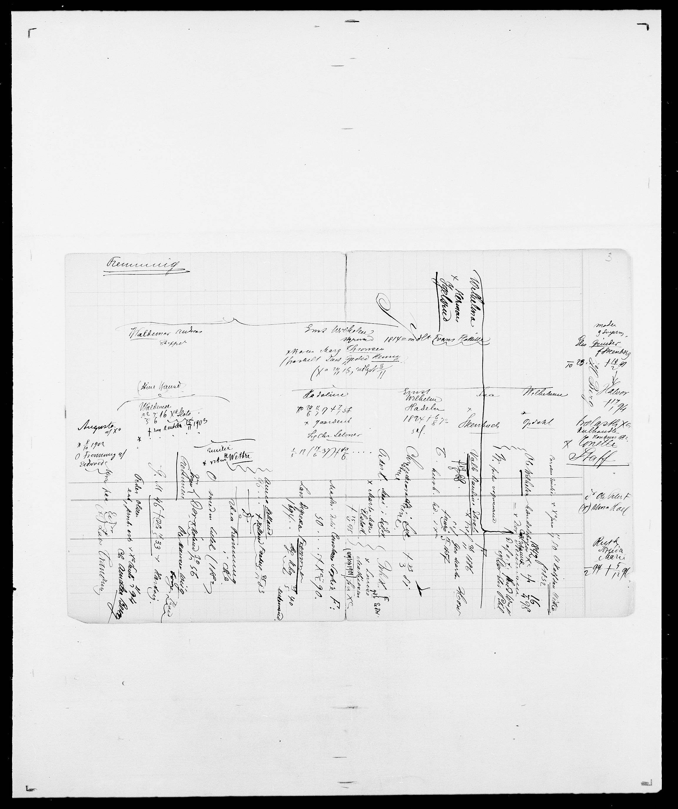 Delgobe, Charles Antoine - samling, AV/SAO-PAO-0038/D/Da/L0012: Flor, Floer, Flohr - Fritzner, p. 746