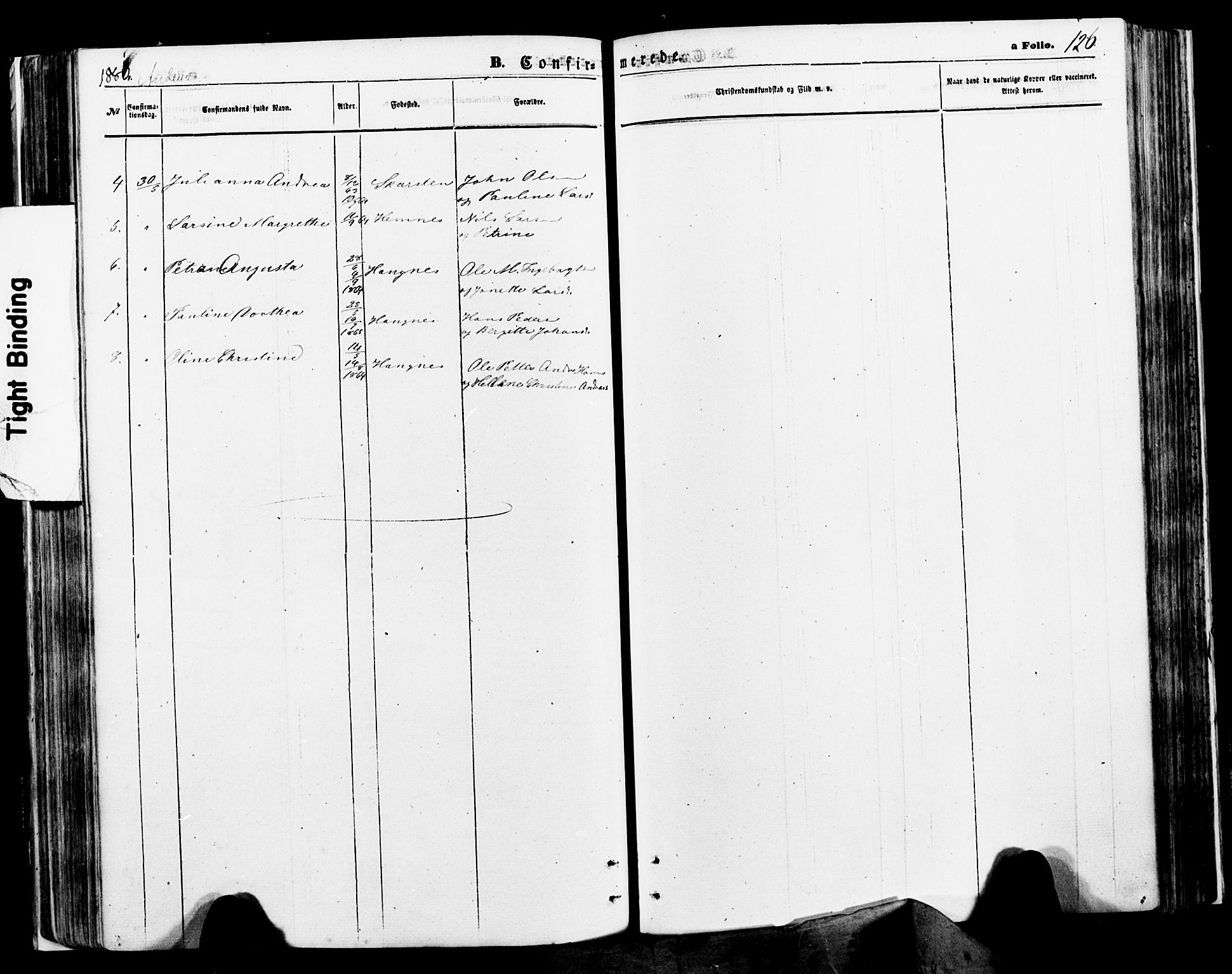 Ministerialprotokoller, klokkerbøker og fødselsregistre - Nordland, SAT/A-1459/897/L1398: Parish register (official) no. 897A05 /2, 1867-1880, p. 126