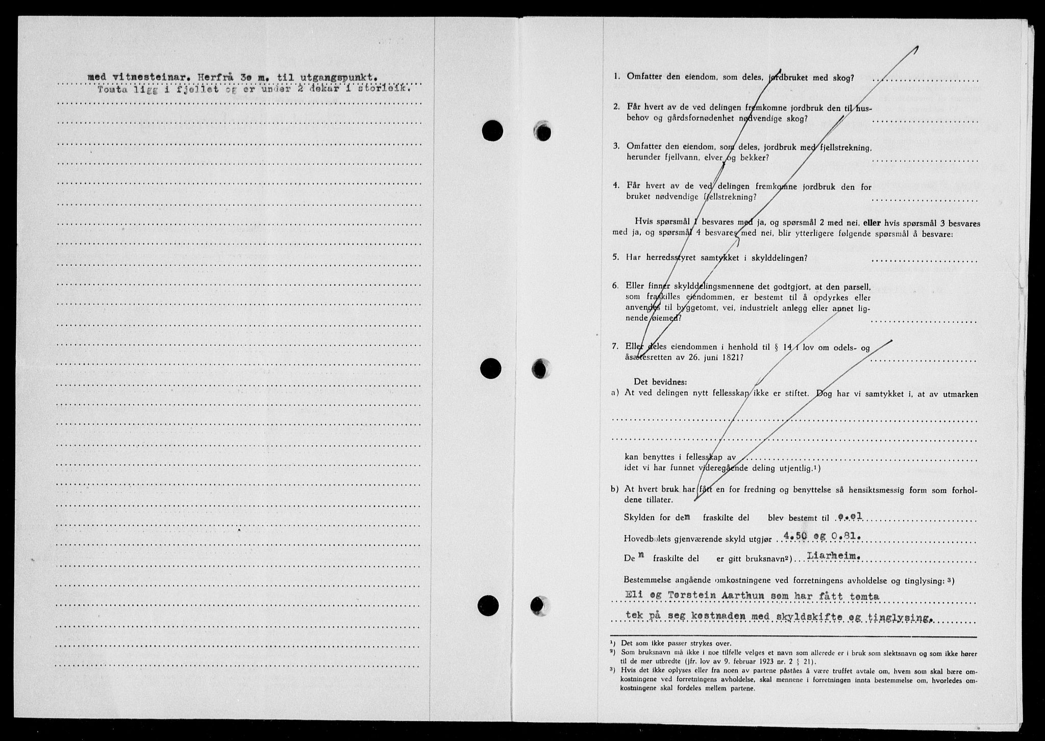 Ryfylke tingrett, AV/SAST-A-100055/001/II/IIB/L0135: Mortgage book no. 114, 1956-1957, Diary no: : 34/1957