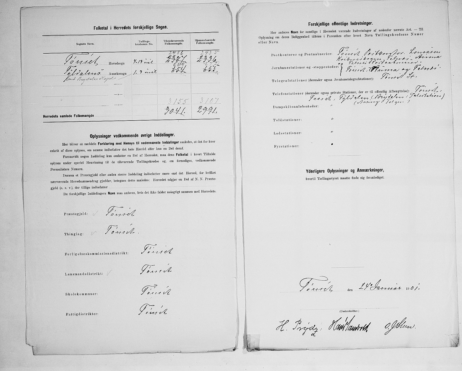 SAH, 1900 census for Tynset, 1900, p. 3