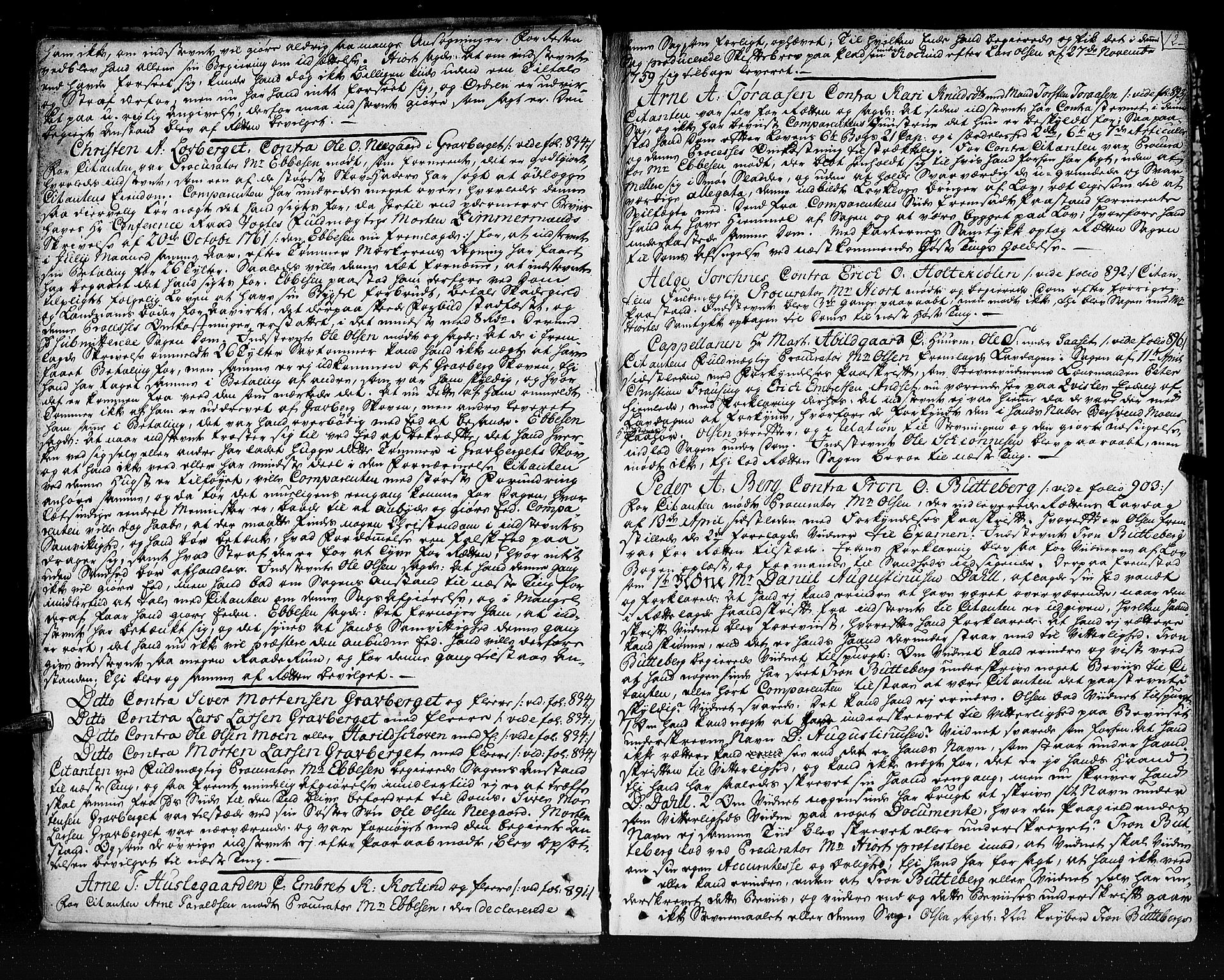 Solør og Østerdalen sorenskriveri, AV/SAH-TING-024/G/Gb/L0070: Tingbok, 1763-1766, p. 11b-12a