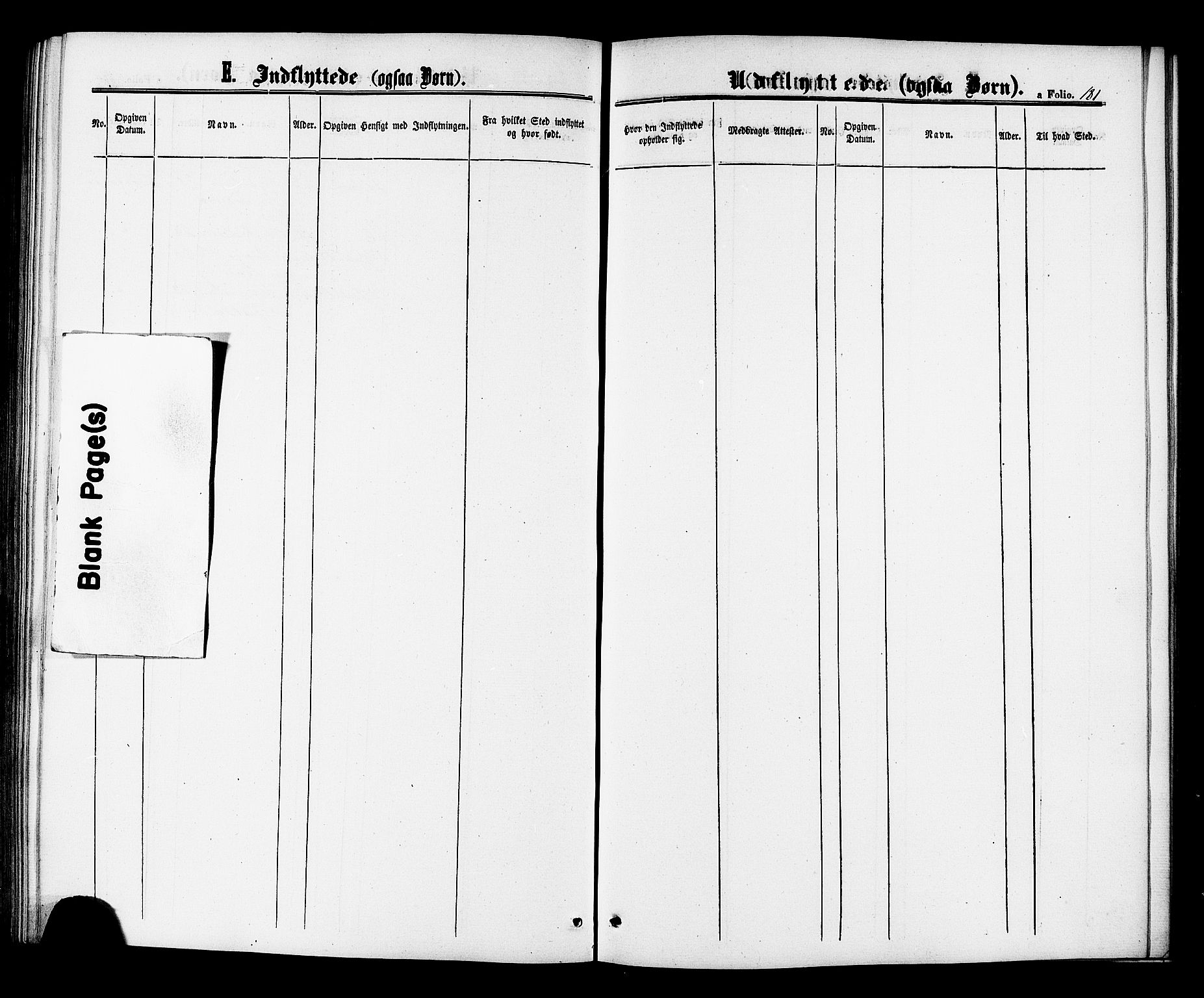 Ministerialprotokoller, klokkerbøker og fødselsregistre - Sør-Trøndelag, SAT/A-1456/698/L1163: Parish register (official) no. 698A01, 1862-1887, p. 181