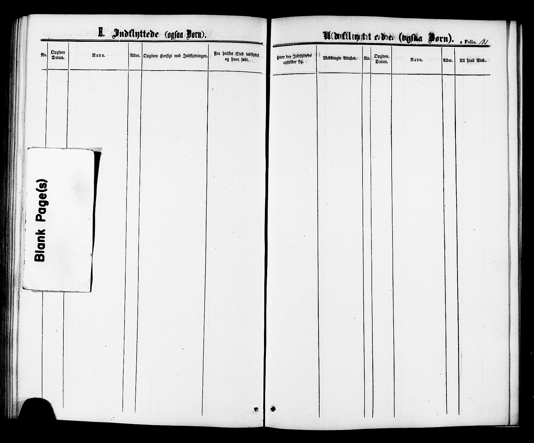 Ministerialprotokoller, klokkerbøker og fødselsregistre - Sør-Trøndelag, AV/SAT-A-1456/698/L1163: Parish register (official) no. 698A01, 1862-1887, p. 181