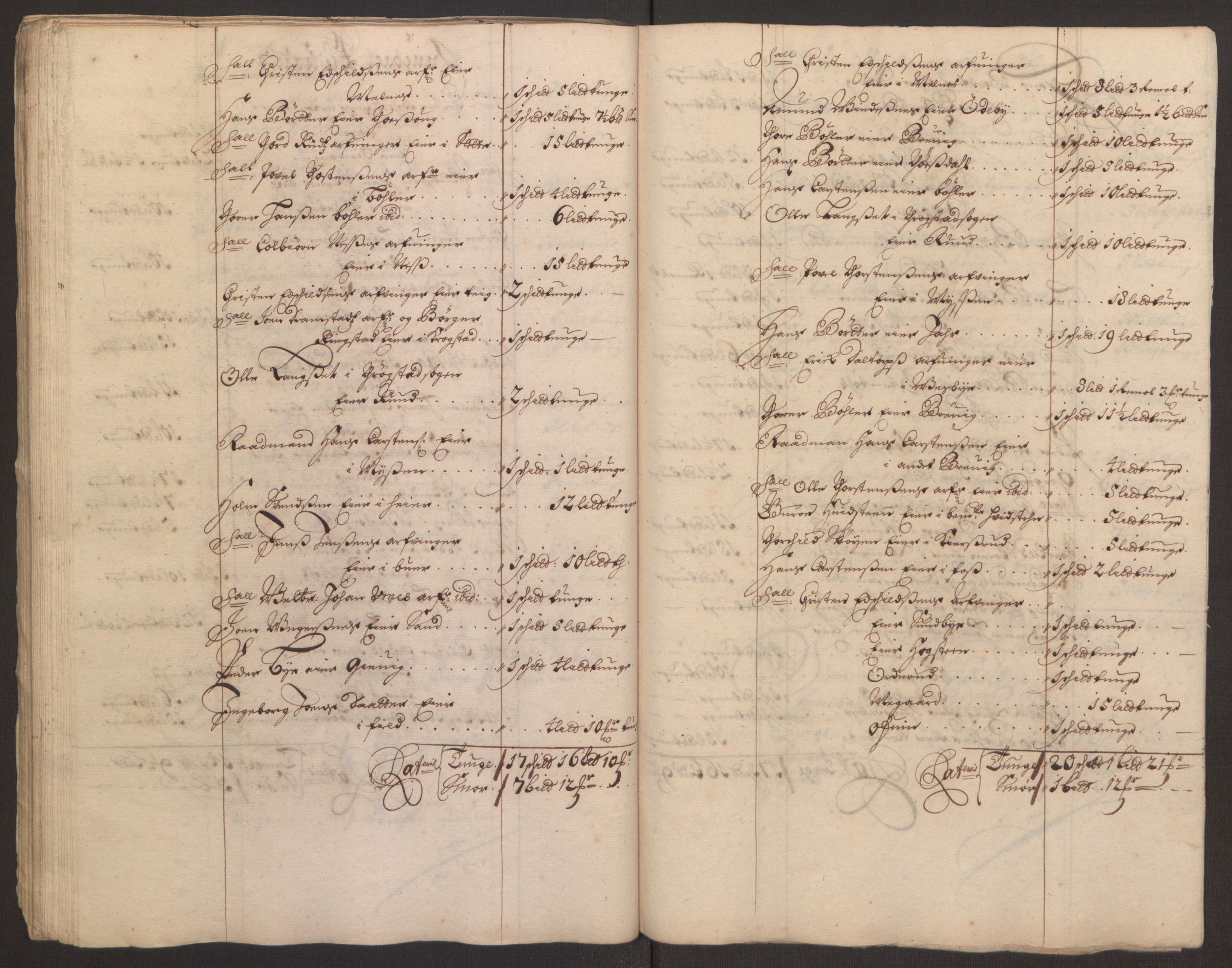 Rentekammeret inntil 1814, Reviderte regnskaper, Fogderegnskap, AV/RA-EA-4092/R11/L0579: Fogderegnskap Nedre Romerike, 1694-1695, p. 159