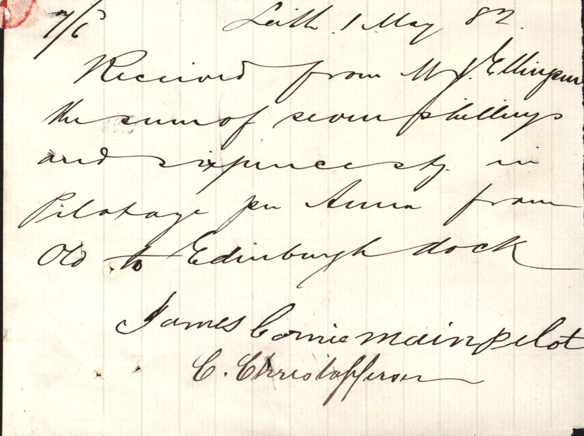 Pa 63 - Østlandske skibsassuranceforening, VEMU/A-1079/G/Ga/L0014/0012: Havaridokumenter / Sophie, Andover, Alliance, Anna, 1882, p. 62