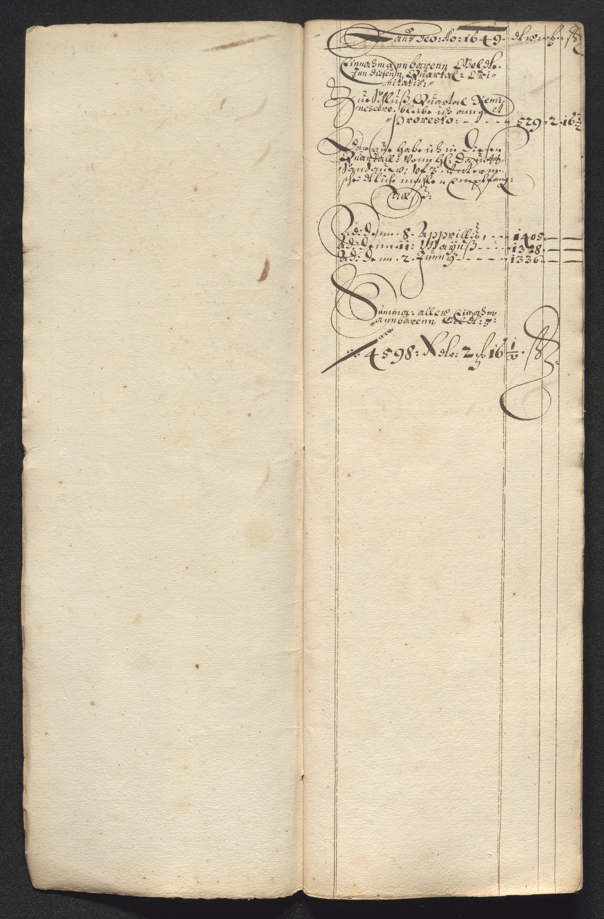 Kongsberg Sølvverk 1623-1816, AV/SAKO-EA-3135/001/D/Dc/Dcd/L0023: Utgiftsregnskap for gruver m.m., 1649, p. 230