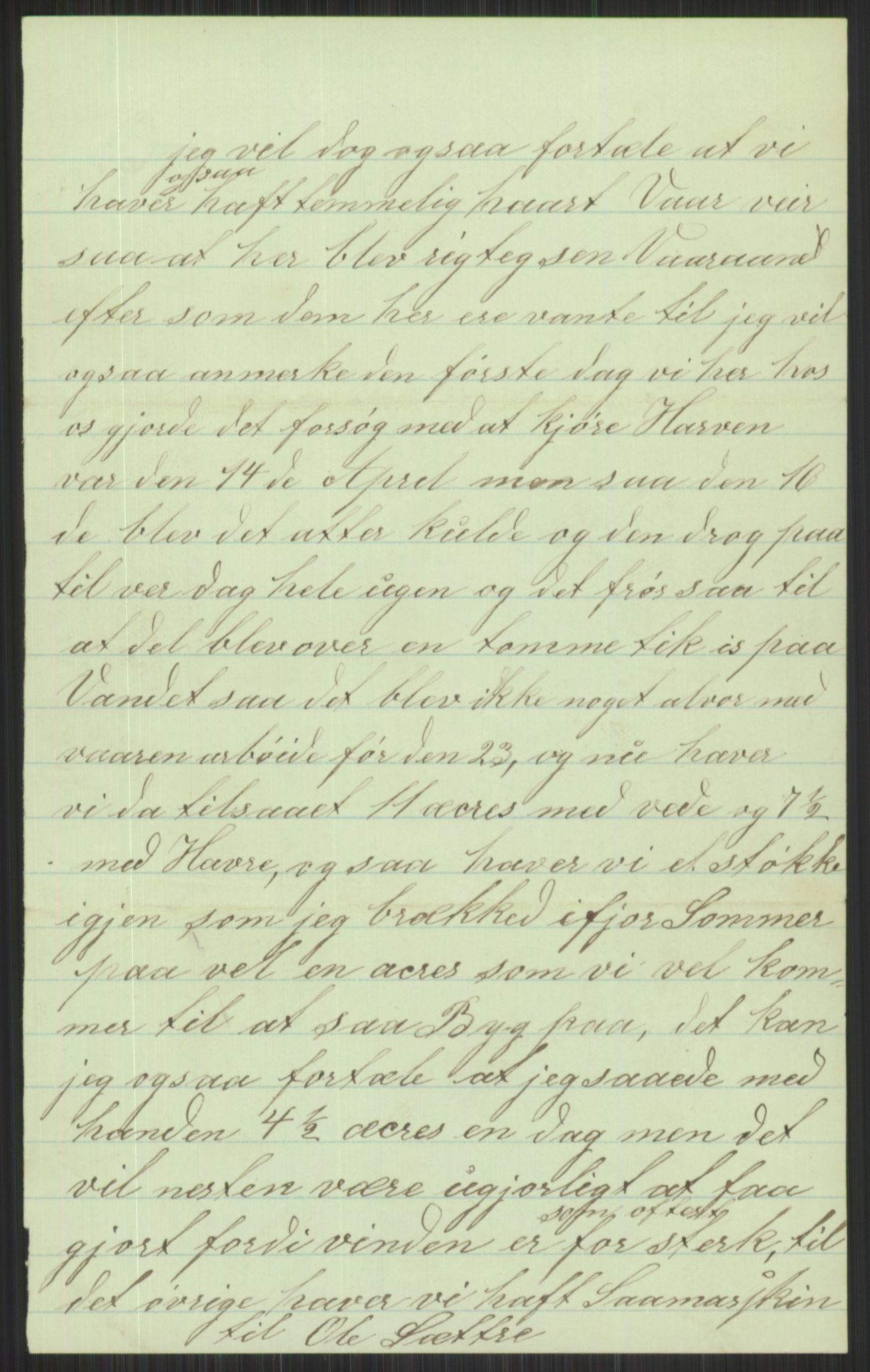 Samlinger til kildeutgivelse, Amerikabrevene, AV/RA-EA-4057/F/L0021: Innlån fra Buskerud: Michalsen - Ål bygdearkiv, 1838-1914, p. 591