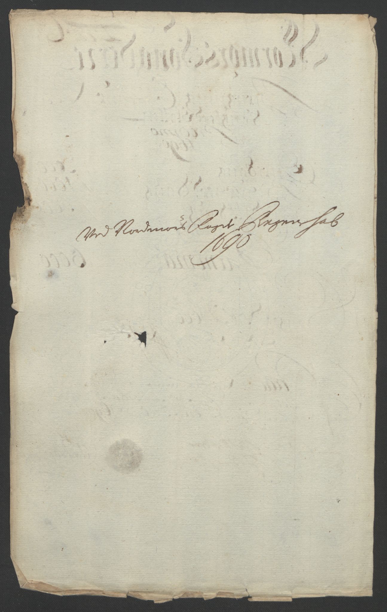 Rentekammeret inntil 1814, Reviderte regnskaper, Fogderegnskap, RA/EA-4092/R56/L3734: Fogderegnskap Nordmøre, 1690-1691, p. 78