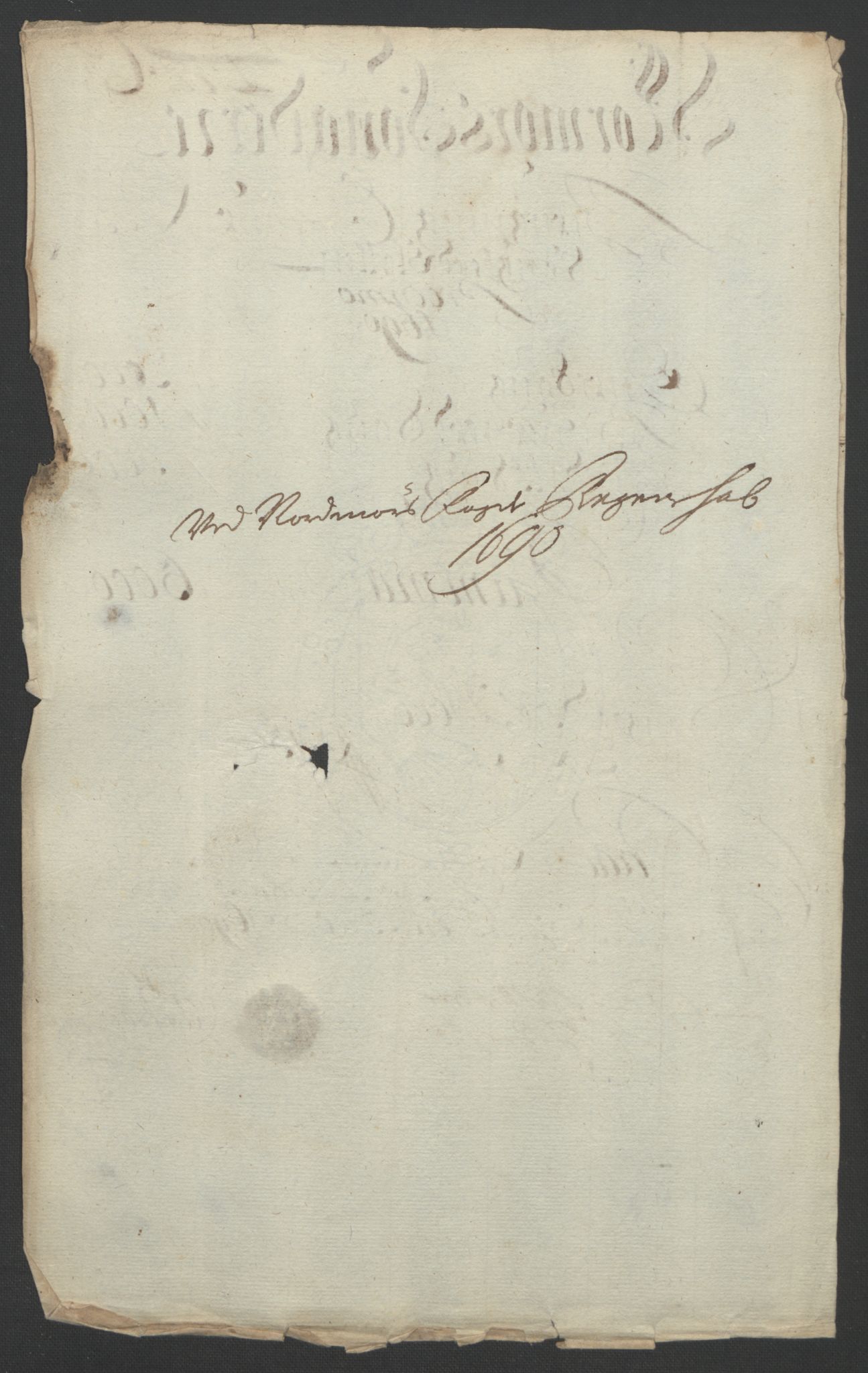 Rentekammeret inntil 1814, Reviderte regnskaper, Fogderegnskap, AV/RA-EA-4092/R56/L3734: Fogderegnskap Nordmøre, 1690-1691, p. 78