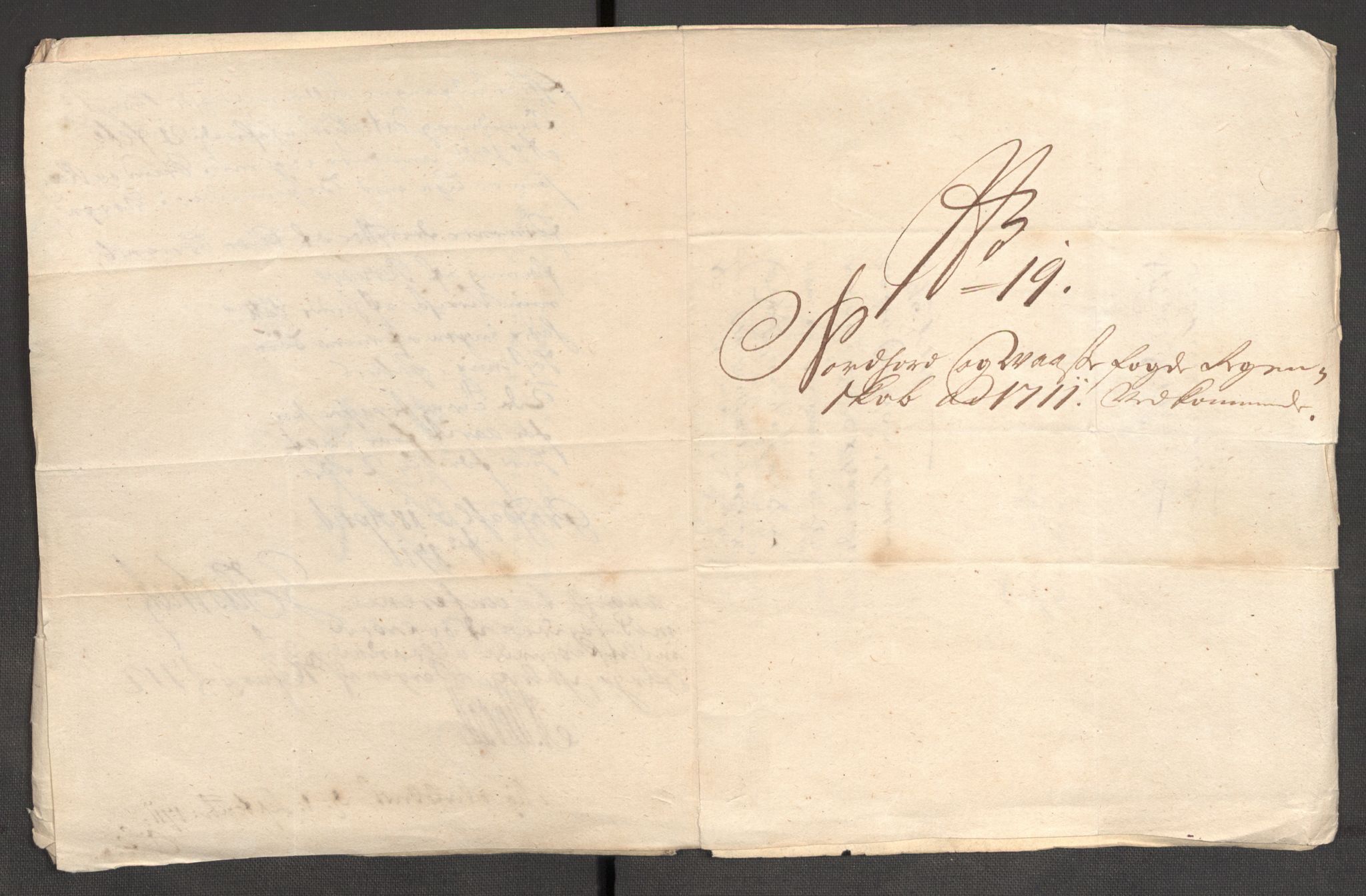 Rentekammeret inntil 1814, Reviderte regnskaper, Fogderegnskap, RA/EA-4092/R51/L3193: Fogderegnskap Nordhordland og Voss, 1711, p. 416