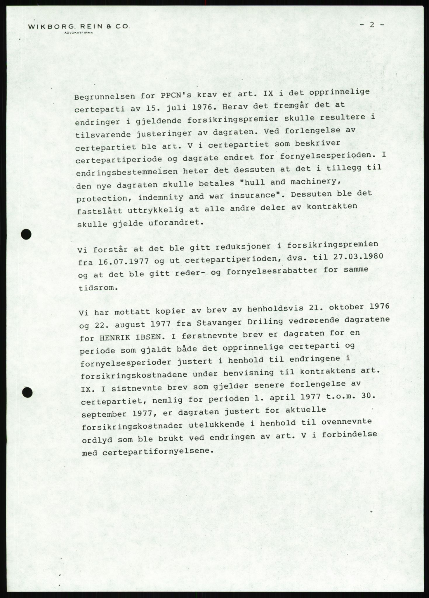 Pa 1503 - Stavanger Drilling AS, AV/SAST-A-101906/A/Ab/Abb/L0003: Styremøter Stavanger Drilling II A/S., 1976-1983, p. 553