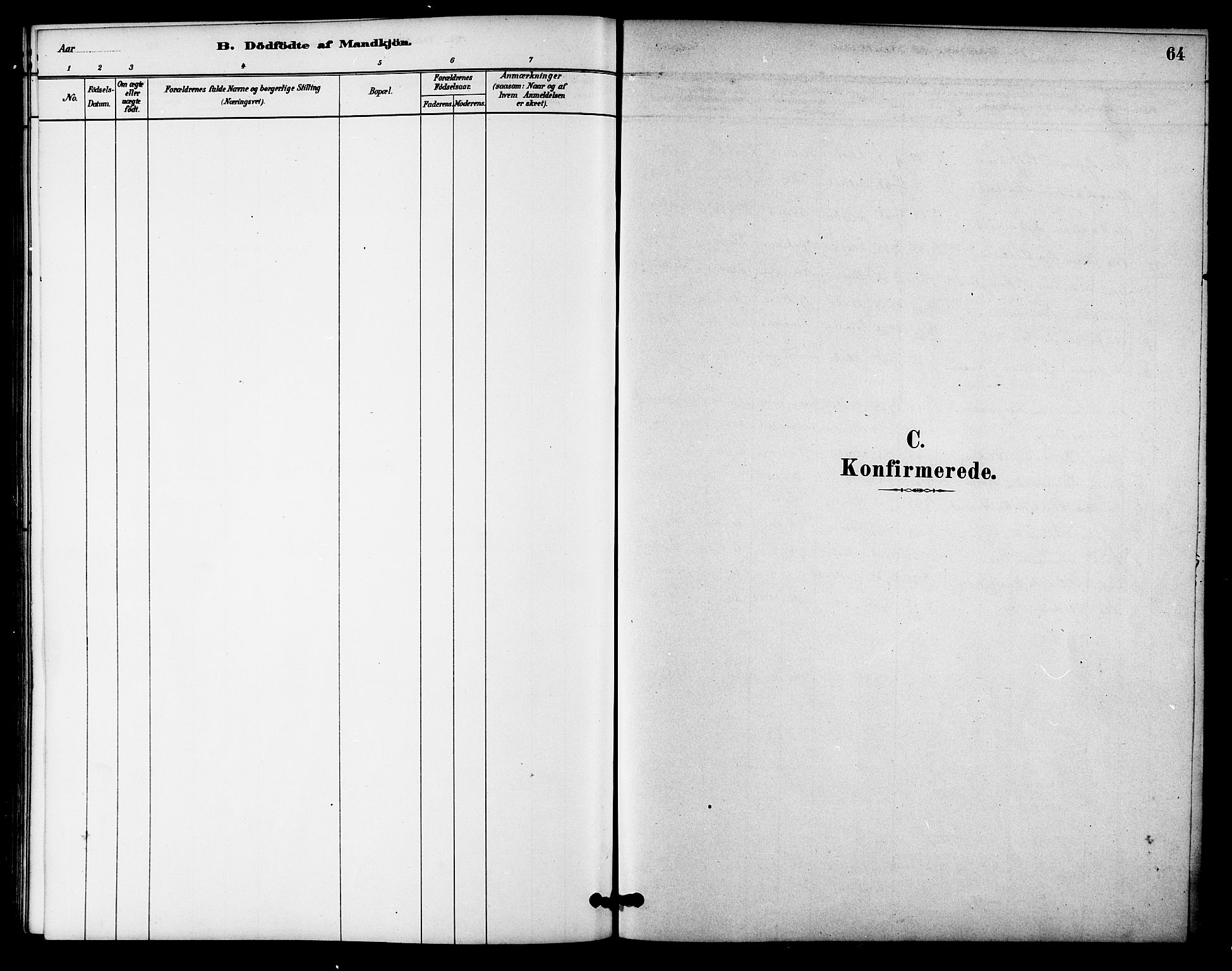 Ministerialprotokoller, klokkerbøker og fødselsregistre - Sør-Trøndelag, SAT/A-1456/618/L0444: Parish register (official) no. 618A07, 1880-1898, p. 64