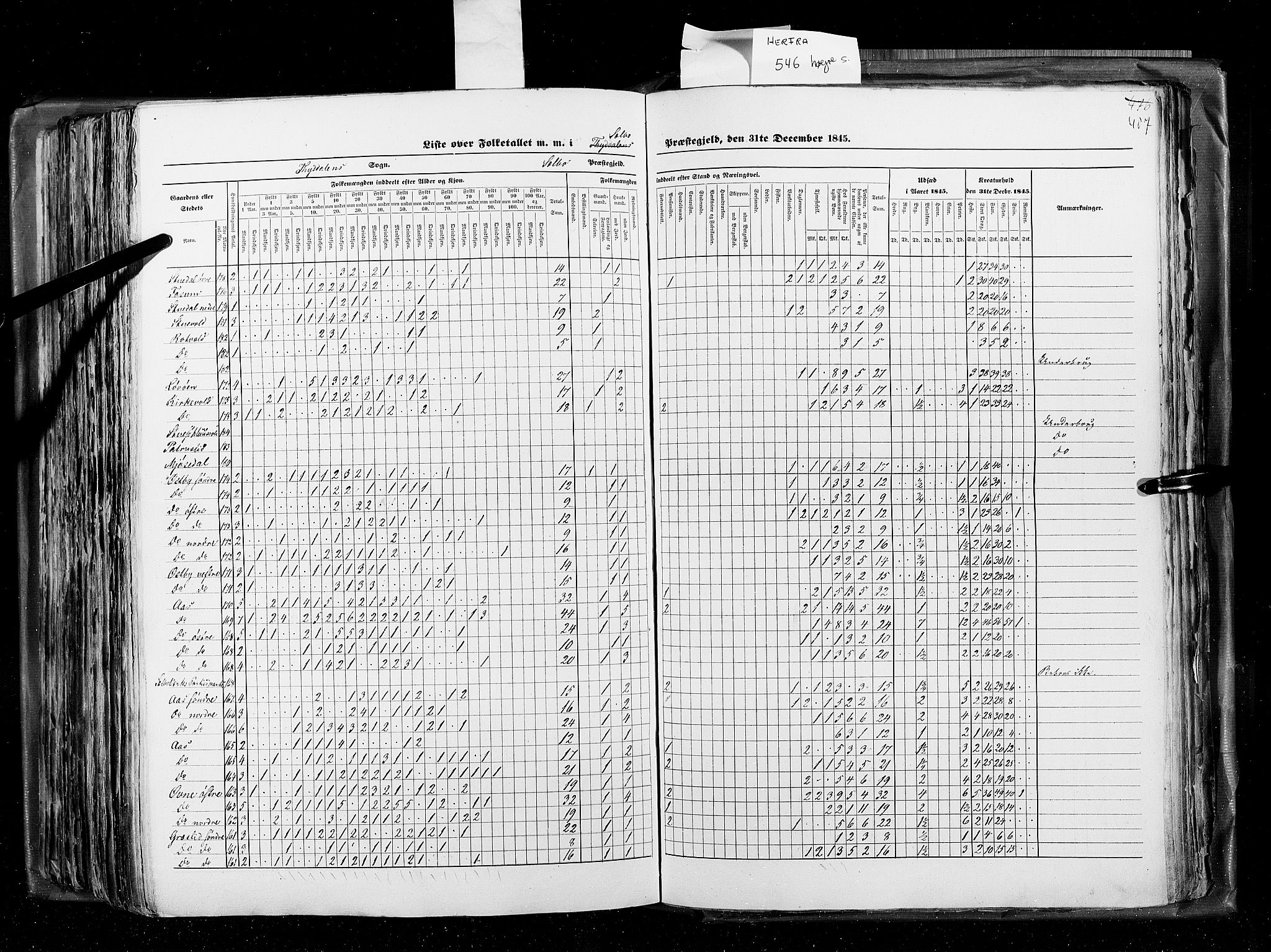 RA, Census 1845, vol. 8: Romsdal amt og Søndre Trondhjems amt, 1845, p. 487