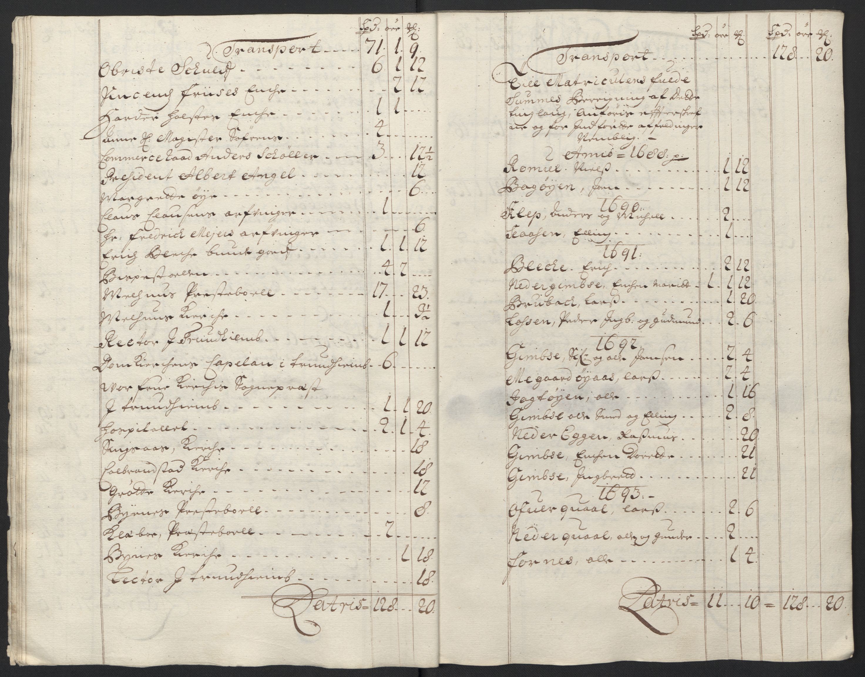 Rentekammeret inntil 1814, Reviderte regnskaper, Fogderegnskap, RA/EA-4092/R60/L3950: Fogderegnskap Orkdal og Gauldal, 1700, p. 253