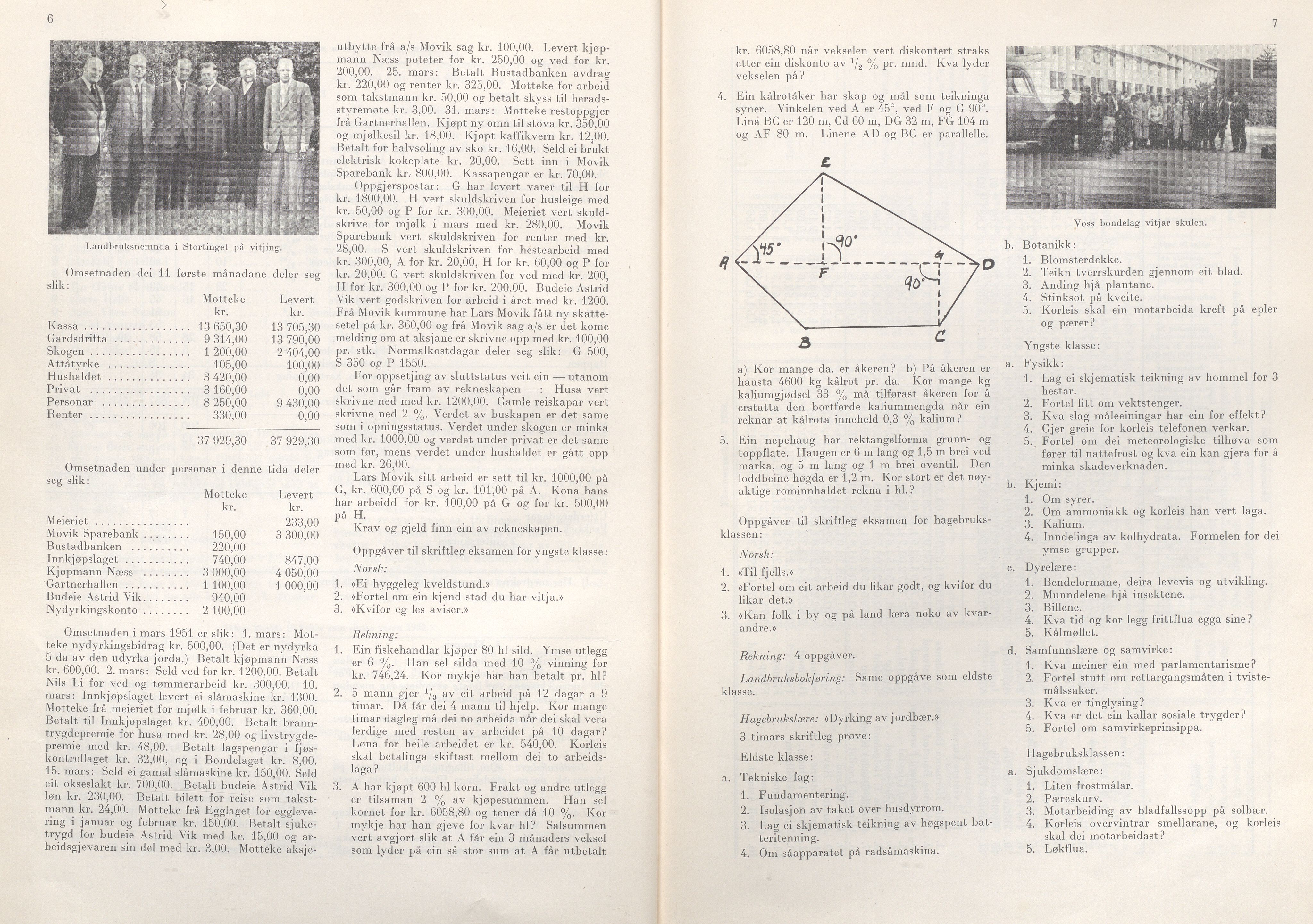 Rogaland fylkeskommune - Fylkesrådmannen , IKAR/A-900/A/Aa/Aaa/L0072: Møtebok , 1953, p. 6-7